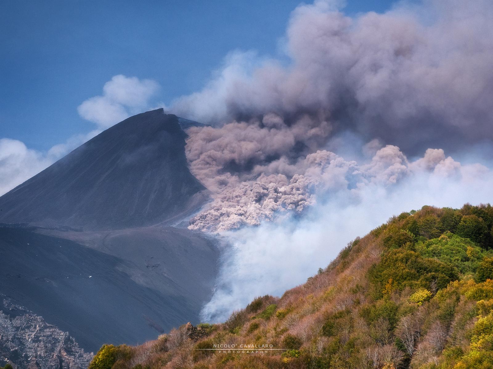 Etna - Nube piroclastica