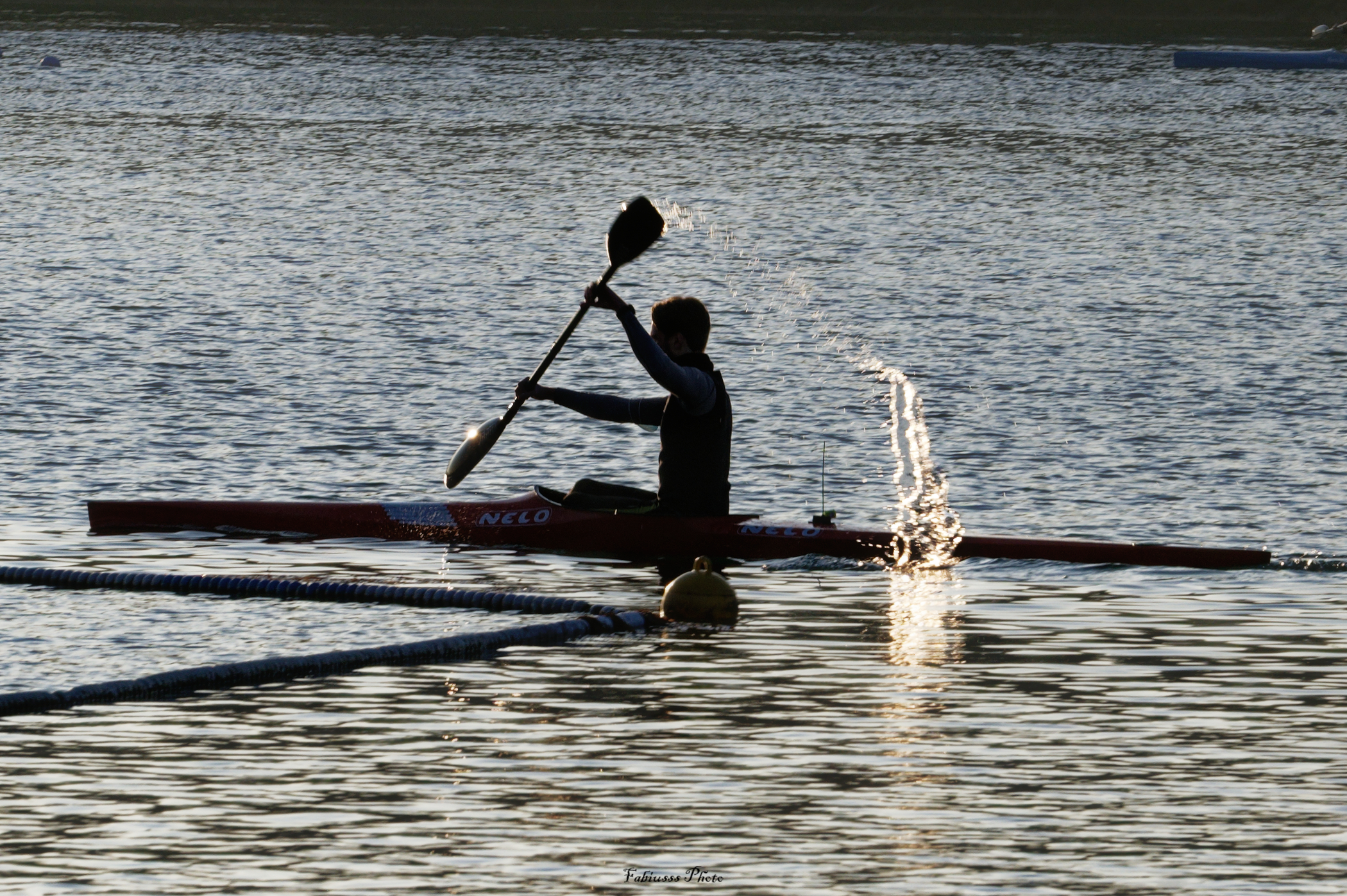 Allenamento argentato.