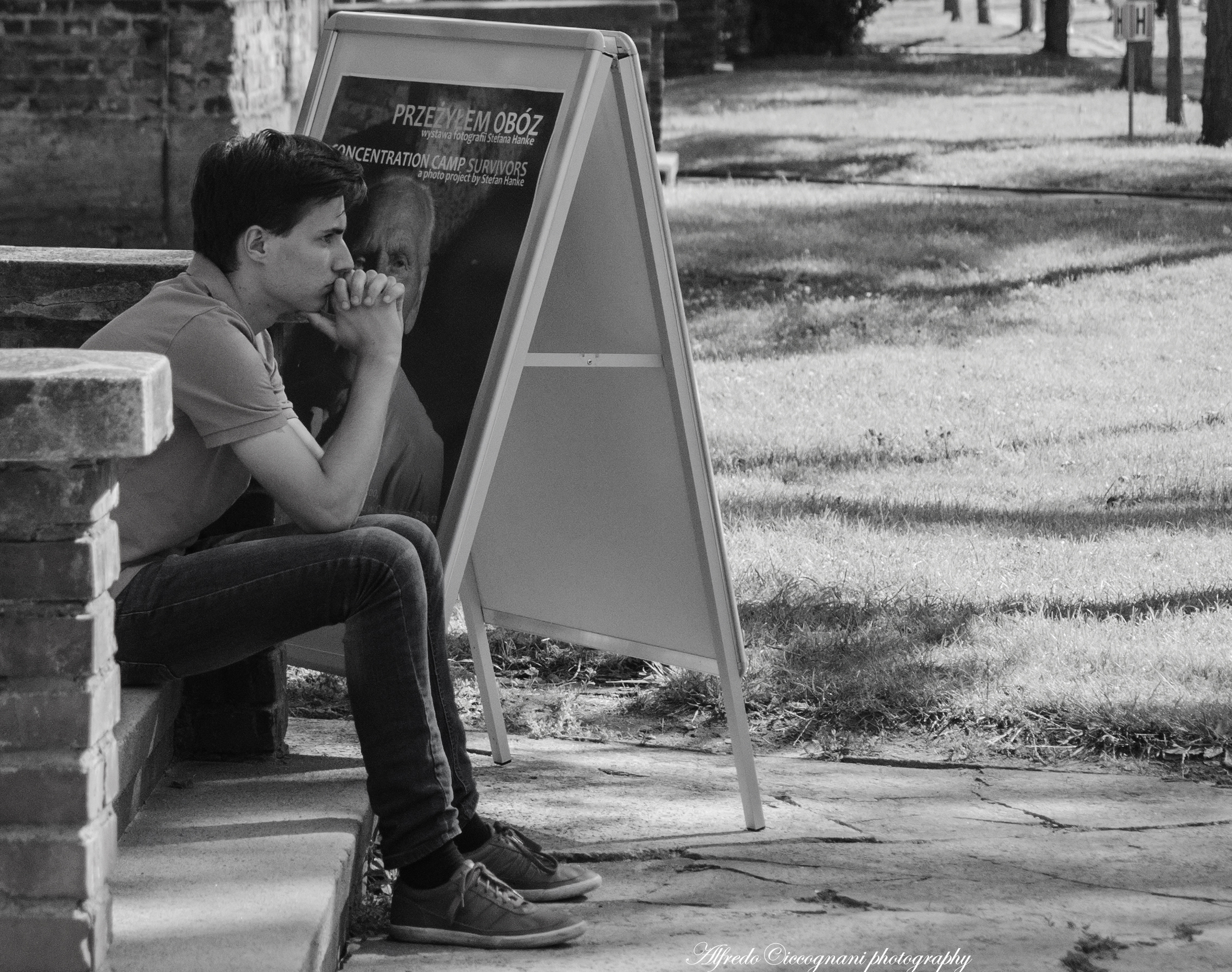 Lo sconforto dei visitatori