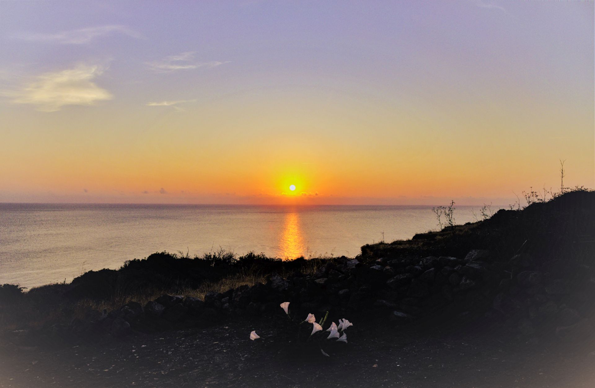 sunrise a capraia - sunrise on the island capraia