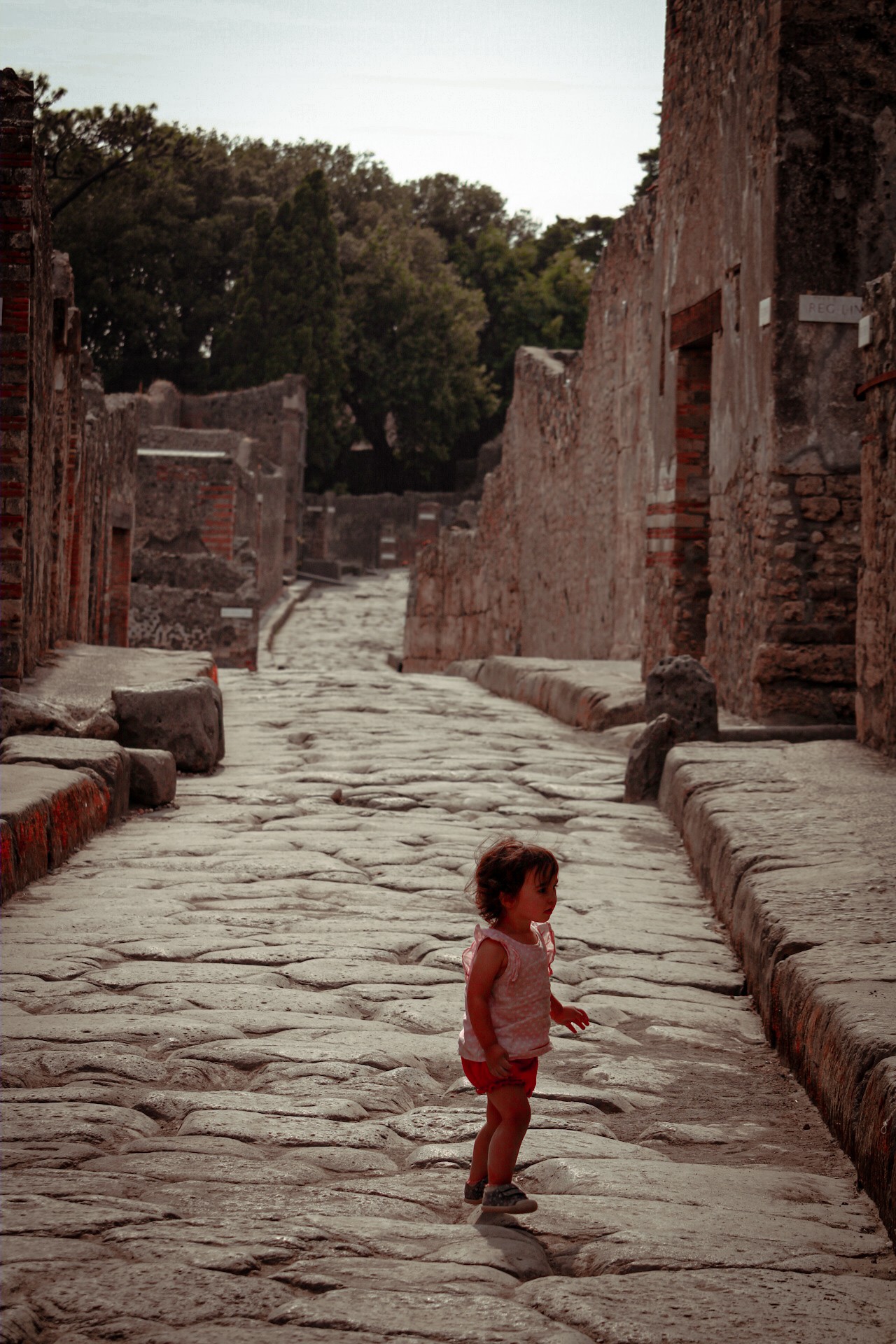 The Little Girl of Pompeii