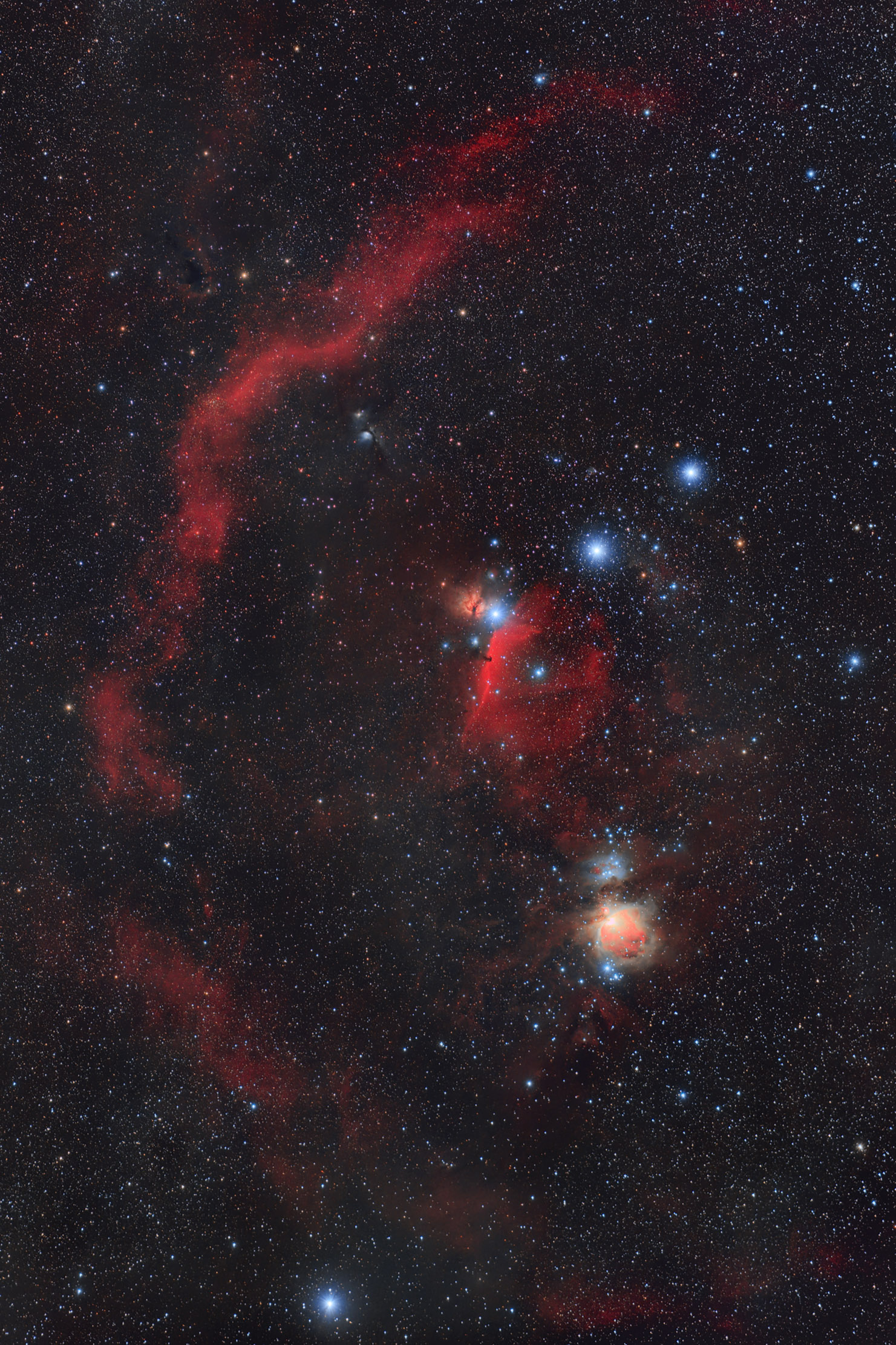 Orion and Barnard's ring