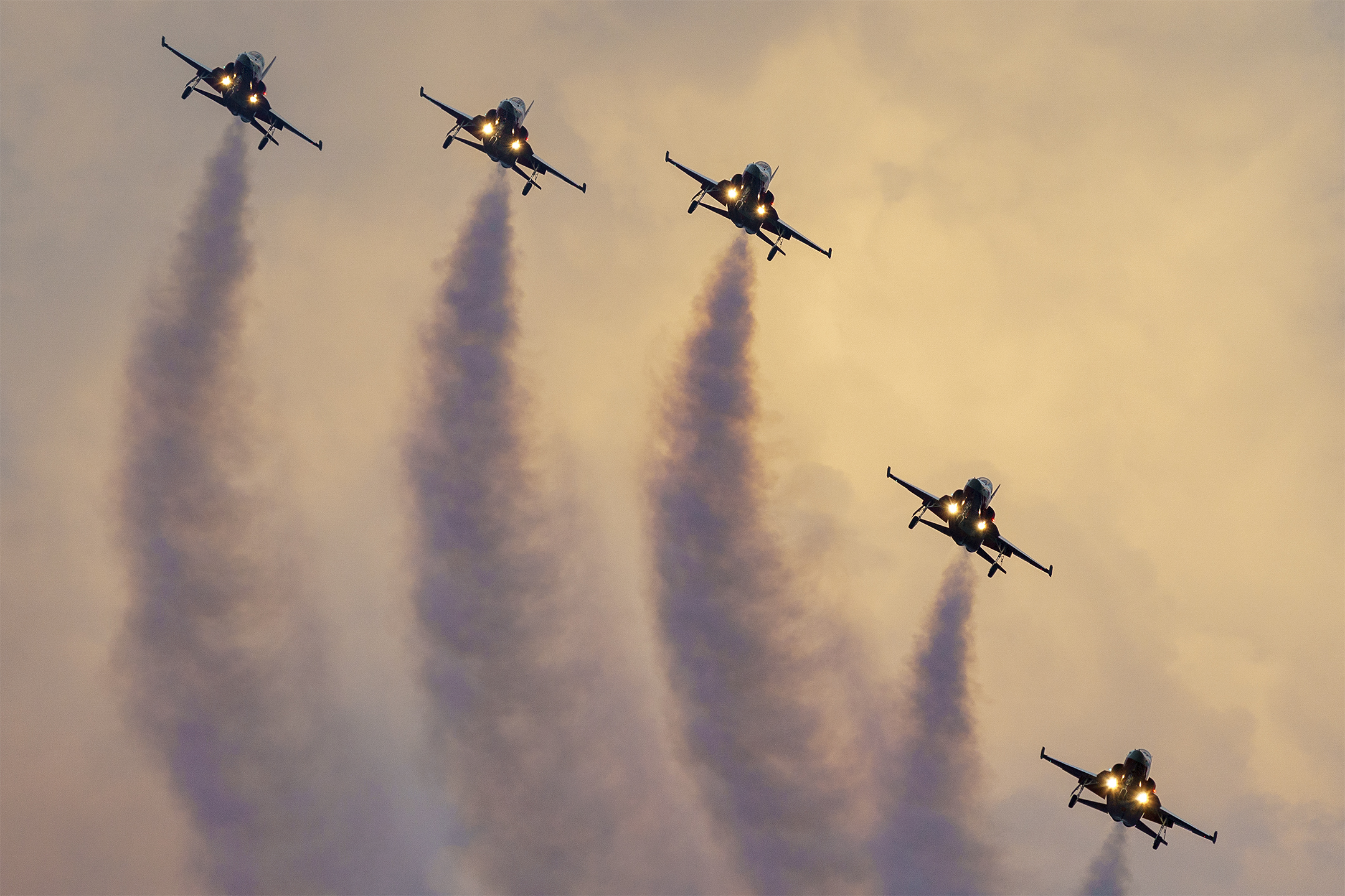 Patrouille Suisse fumo