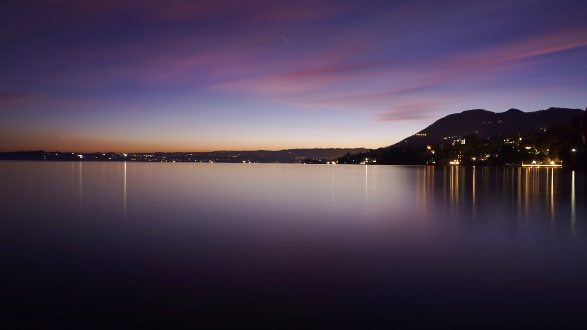 Sunset in Fasano del Garda