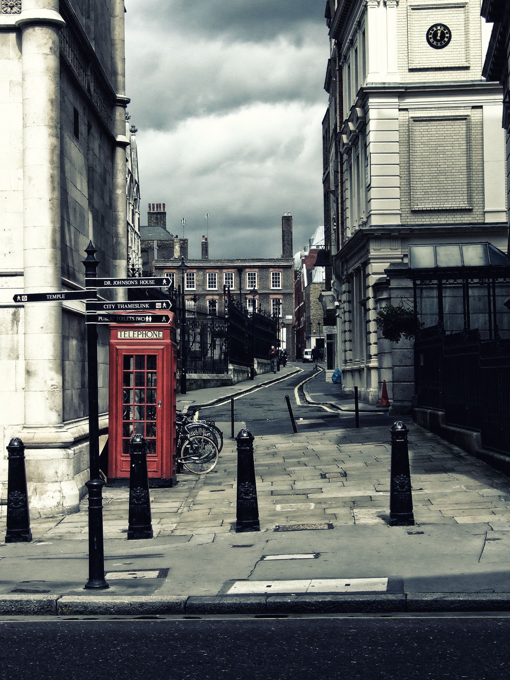 Londra e le nuvole