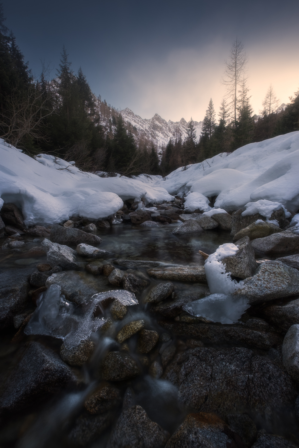 Nei pressi del Lago di Nambino