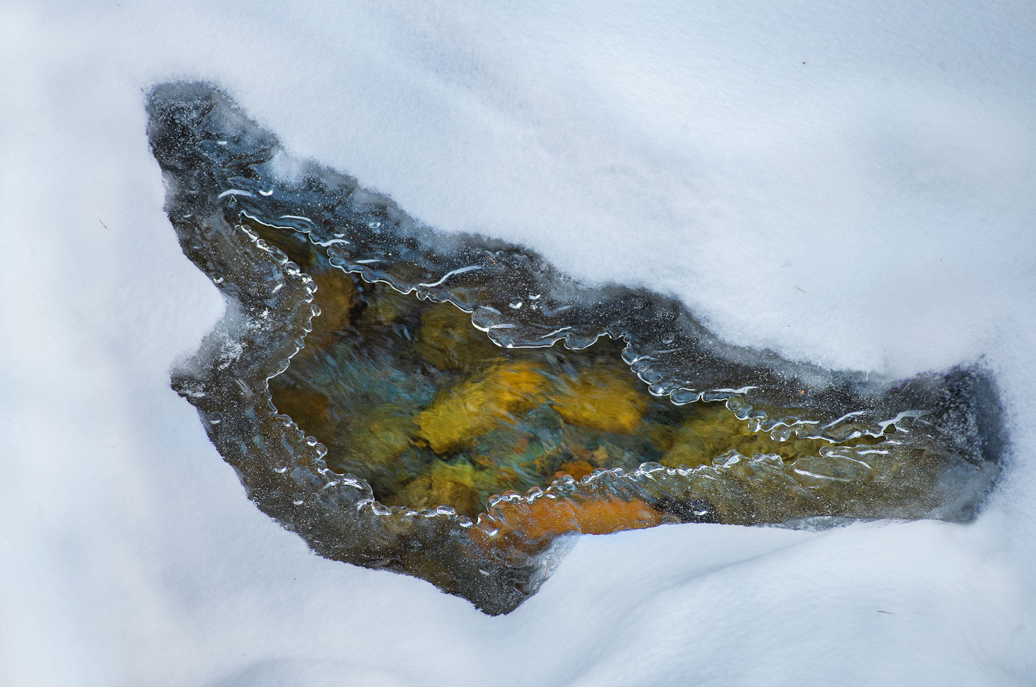 there's something underneath