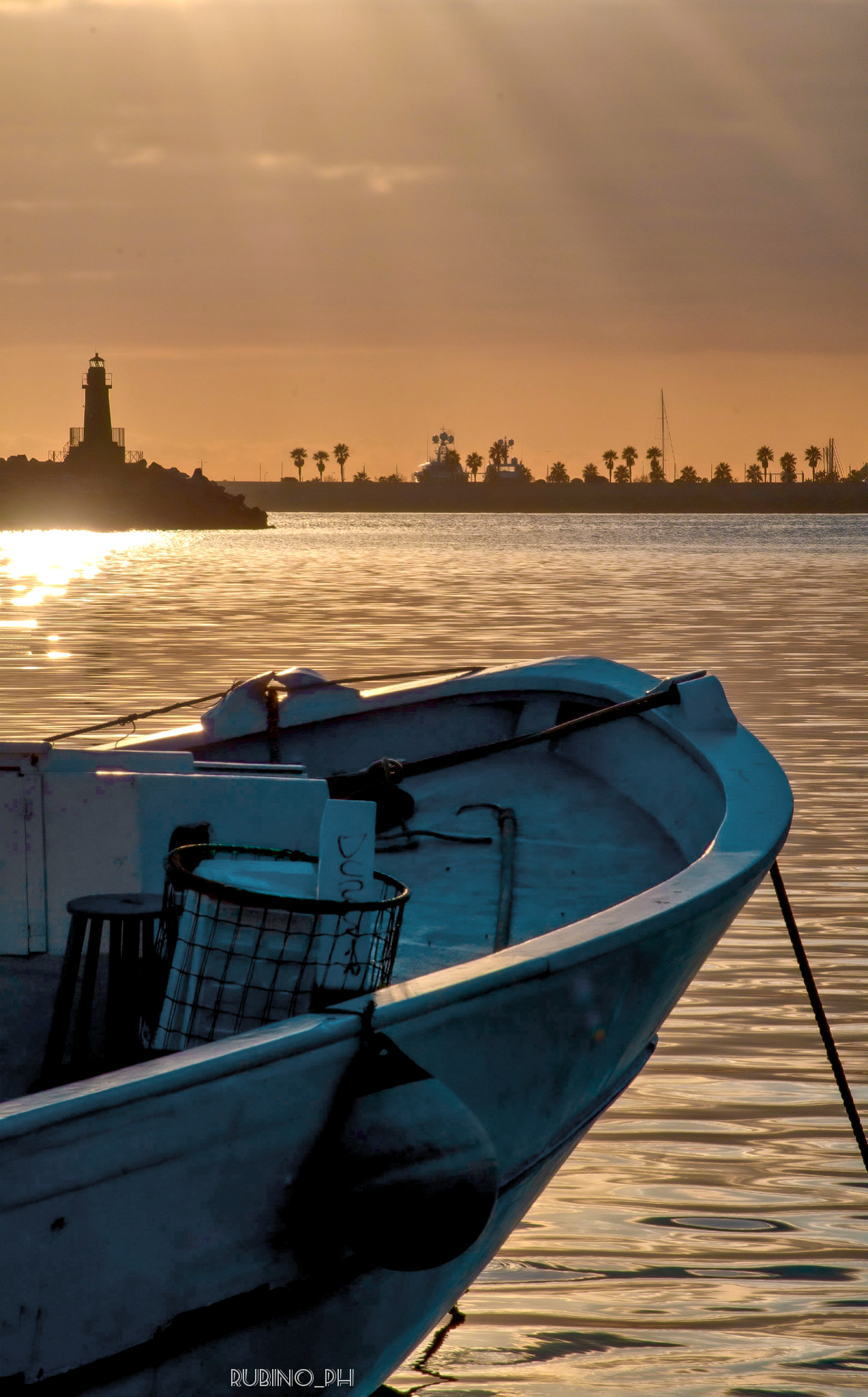 Un giro sul mare dorato...