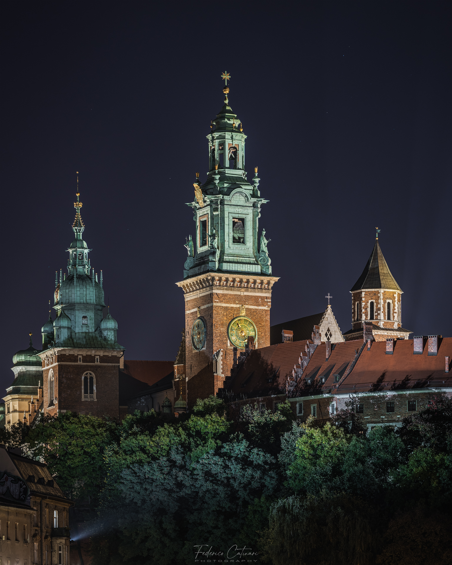 Le torri del Castello e della Cattedrale di Wawel