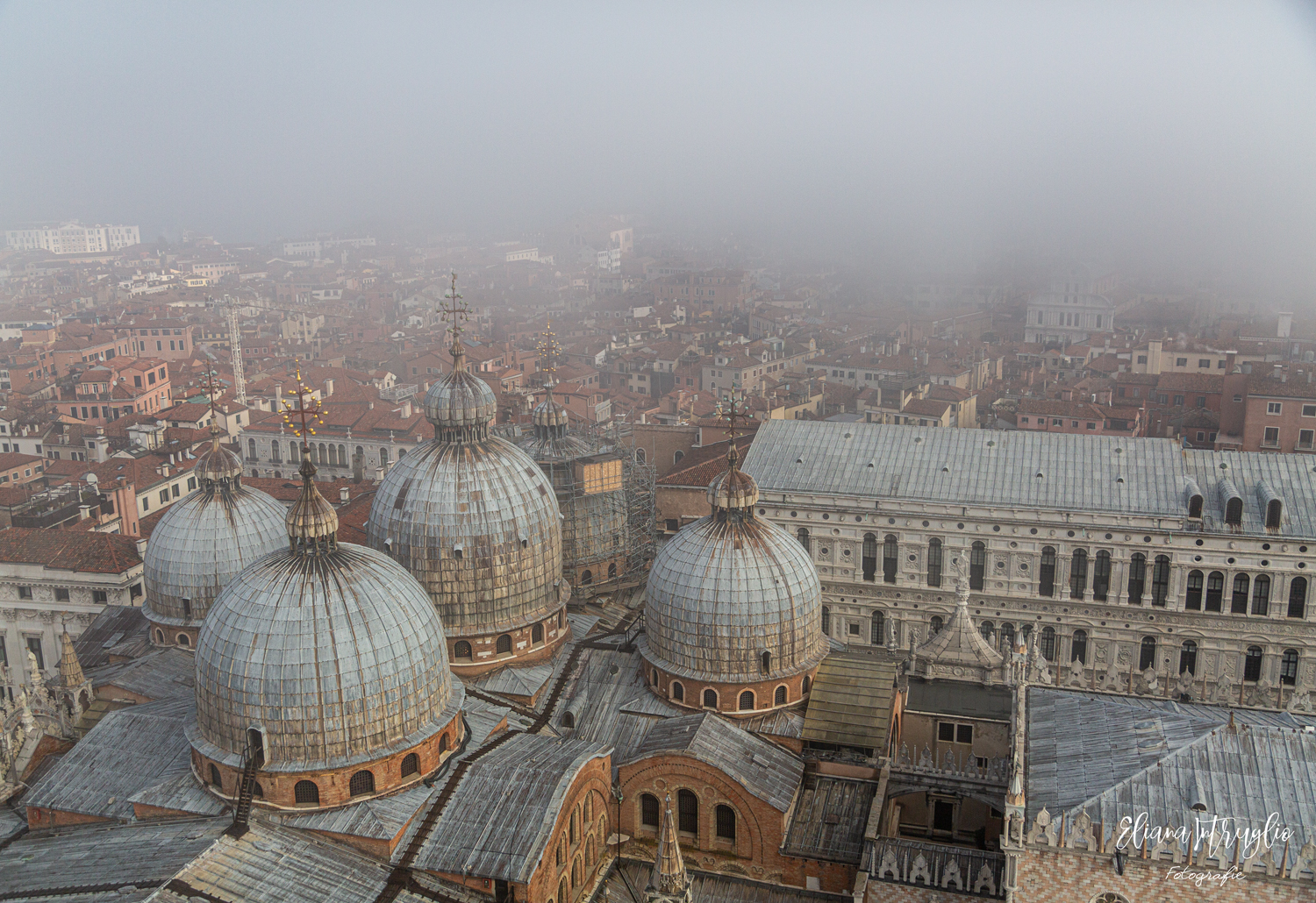 St. Mark's and fog