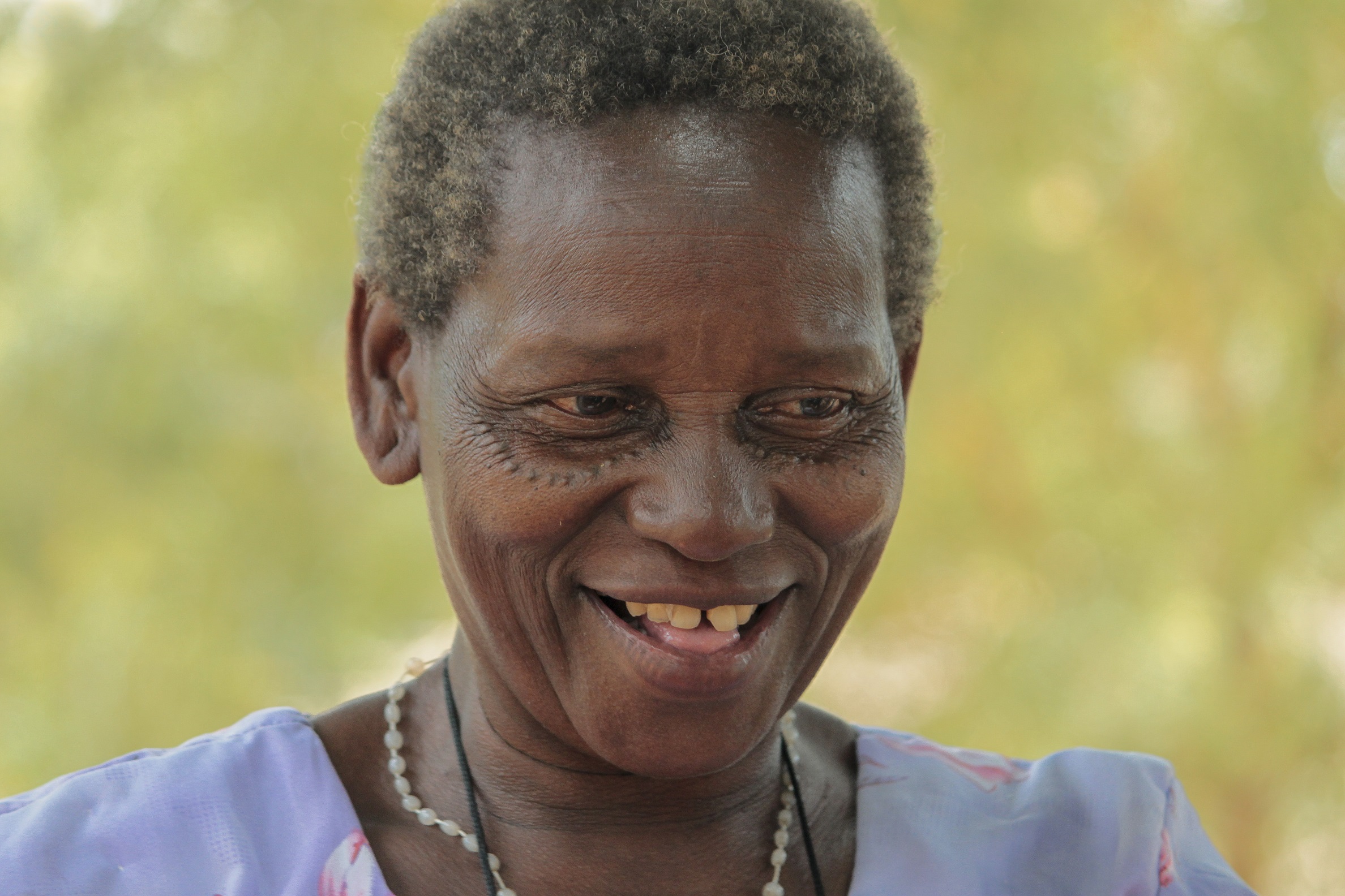 Anziana della tribù Giriama