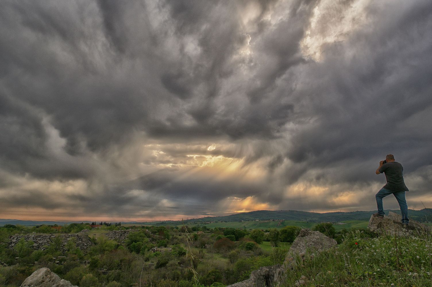 The storm is coming