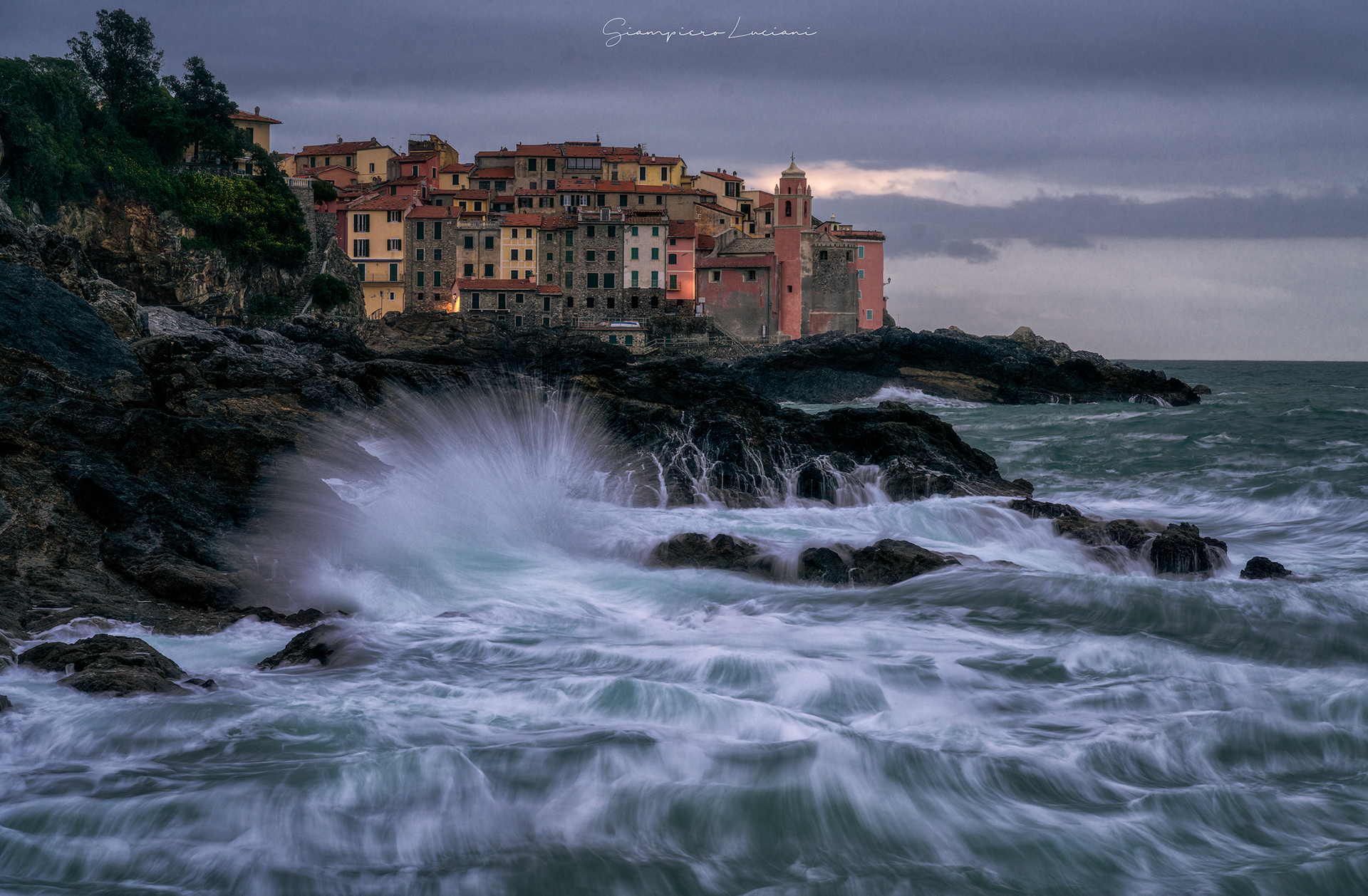 Mareggiata a Tellaro