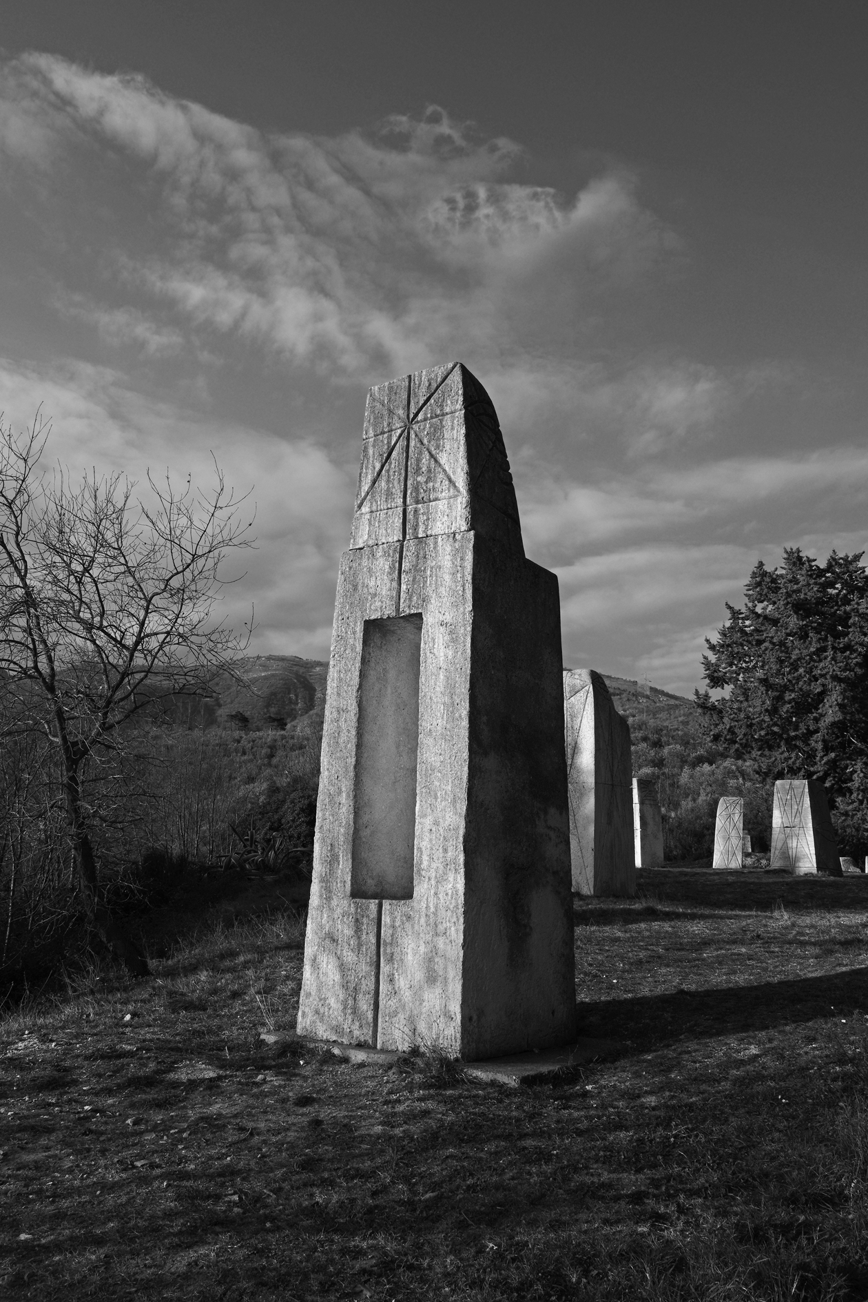 Modern Menhirs