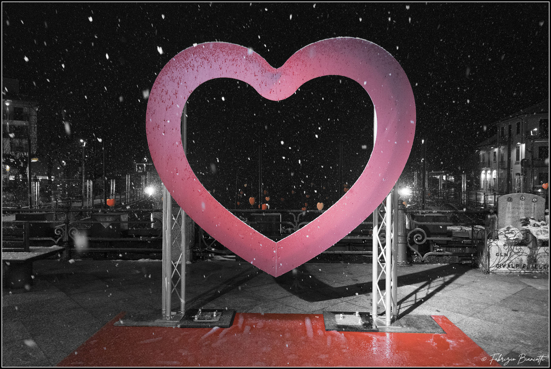 Snowy Valentine's Day