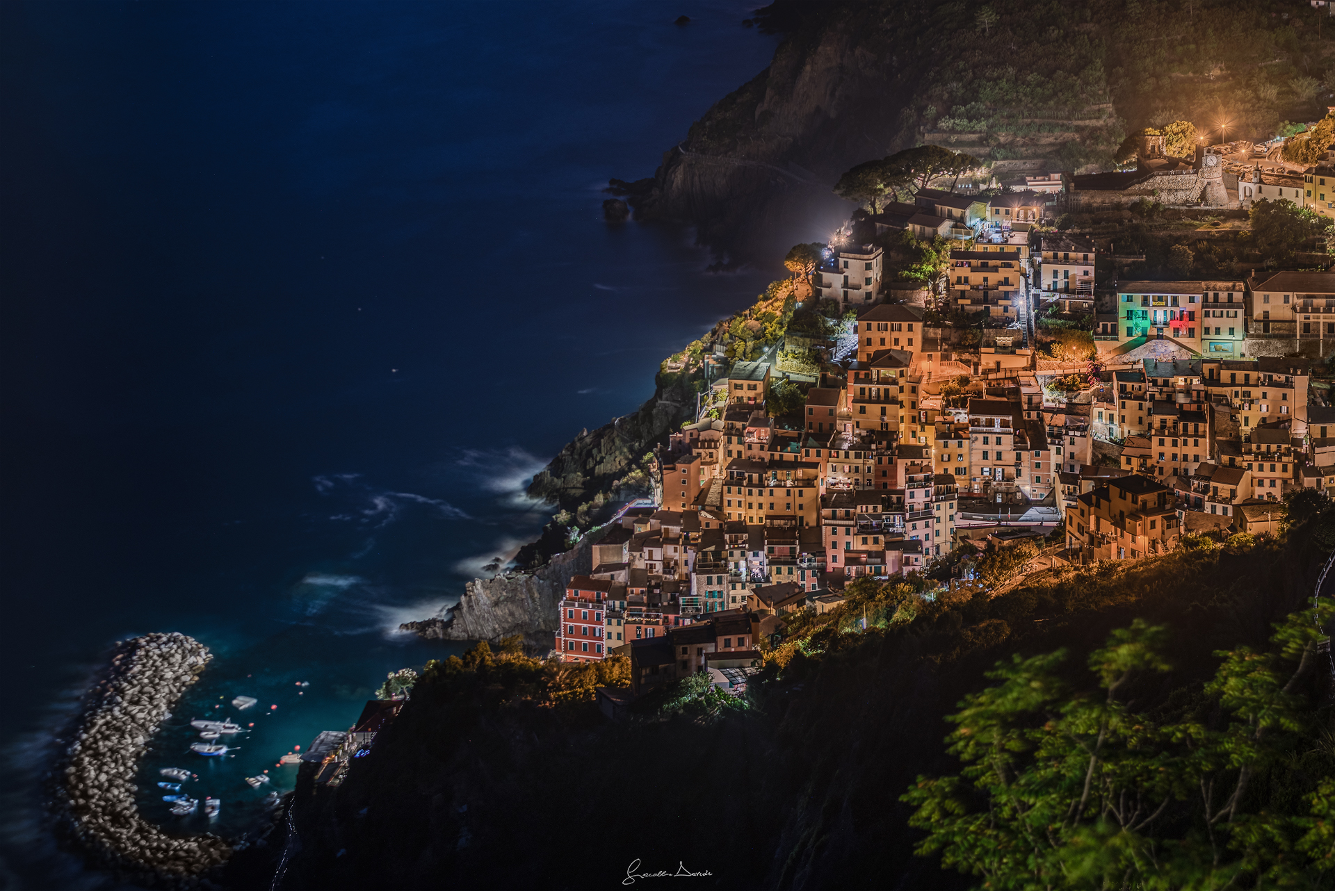 Riomaggiore dall'alto