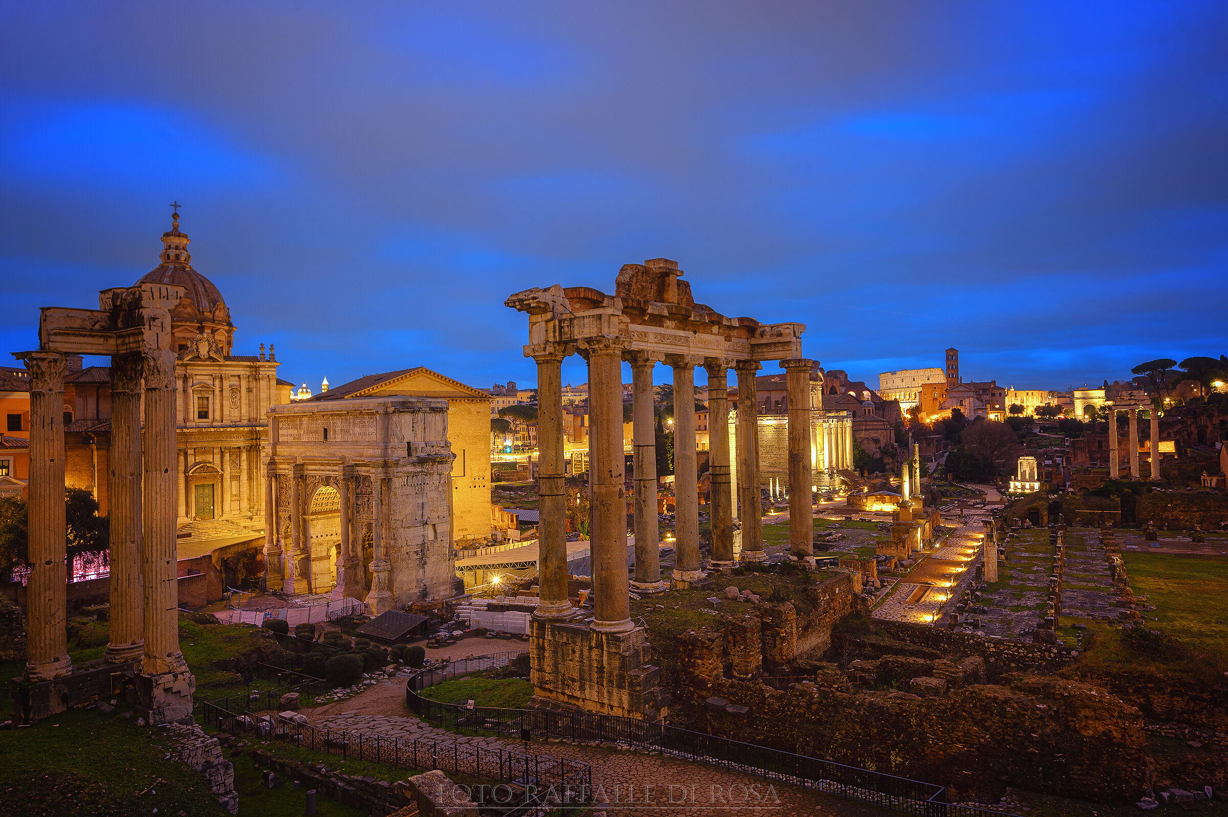 Blue time at the Imperial Forums