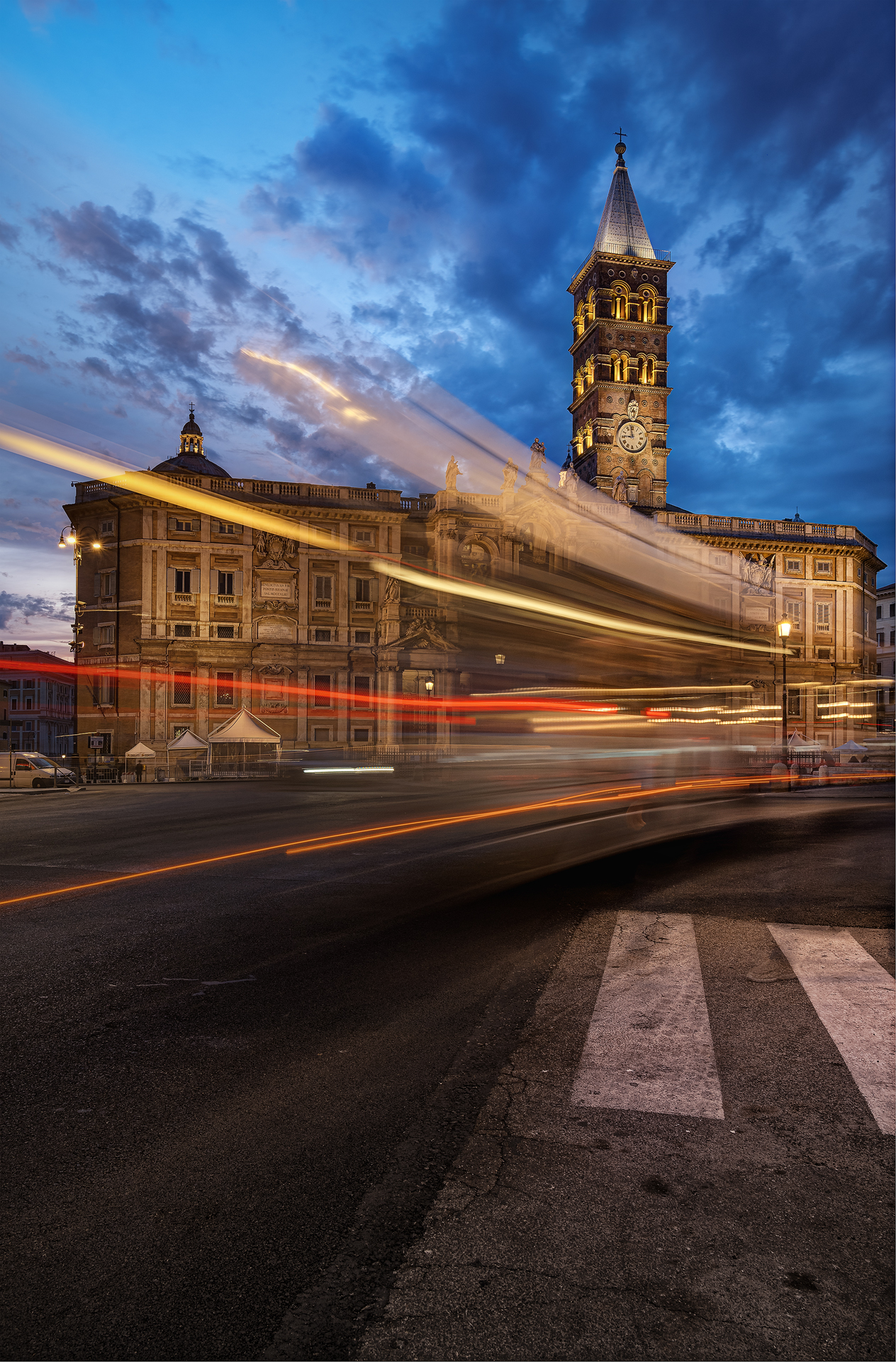 Long Exposure in Santa Maria Maggiore Rome