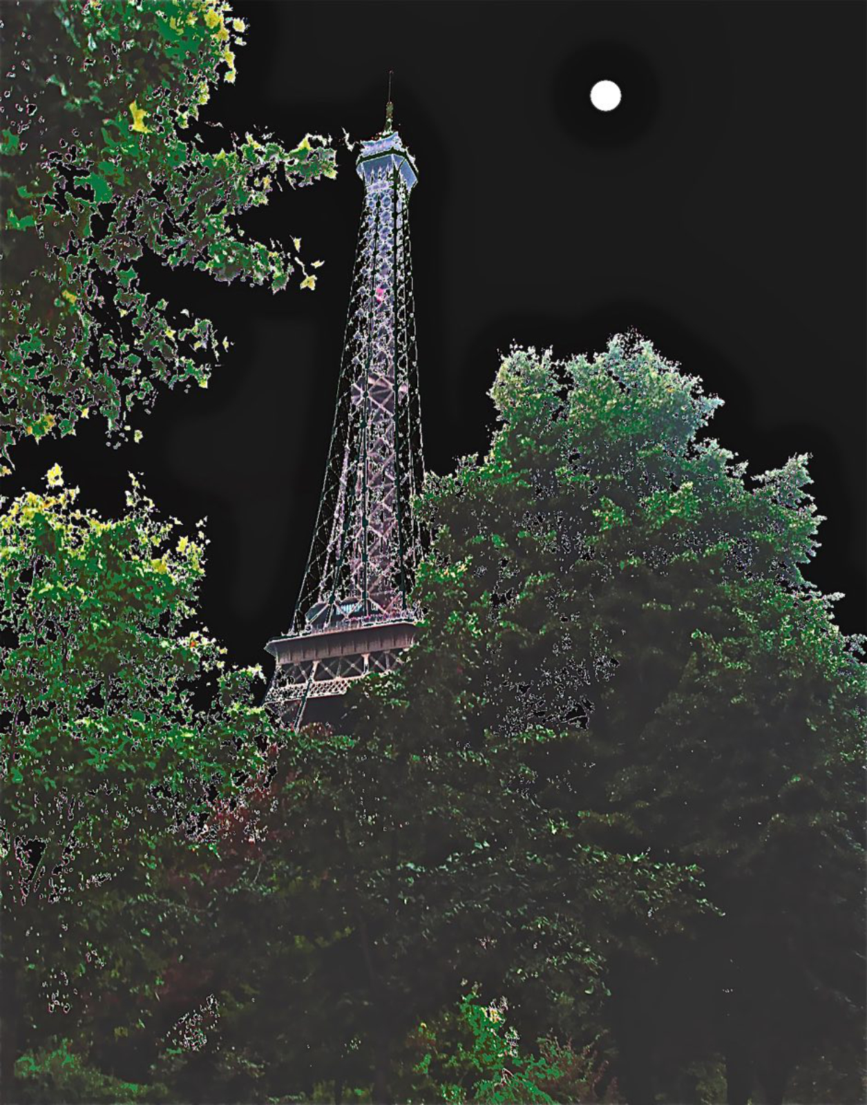 Paris the Eiffel Tower