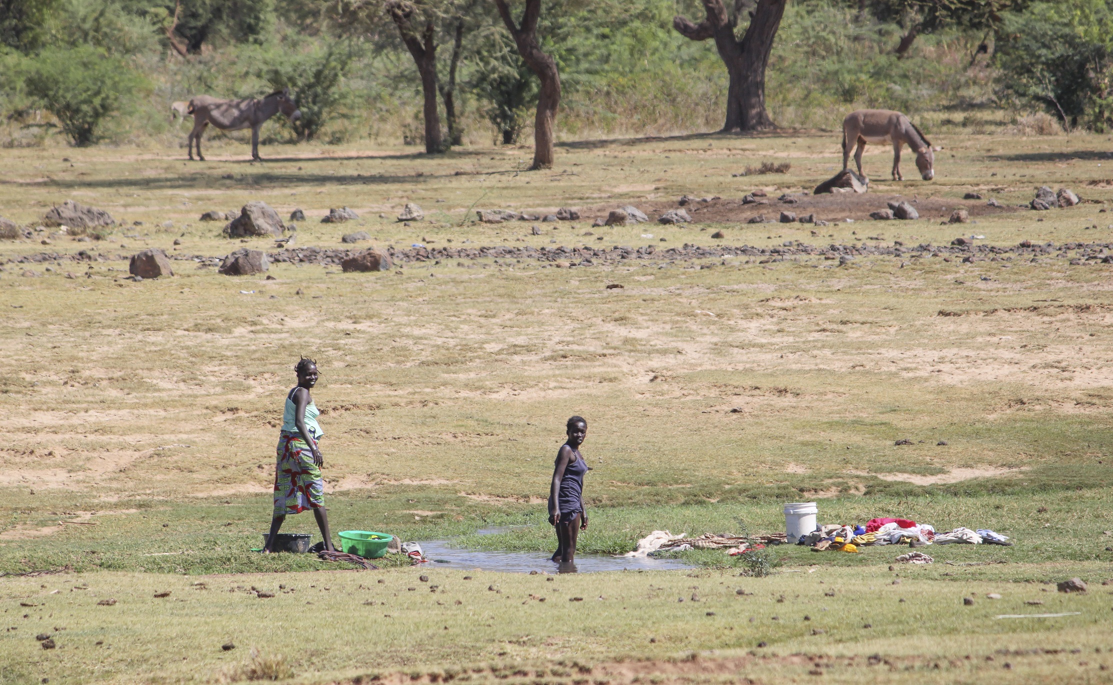 Lavandaie della regione Baringo