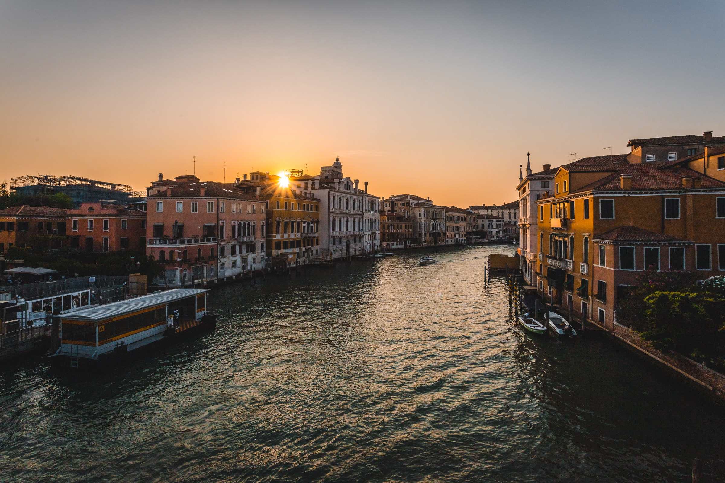 Sunset in Venice