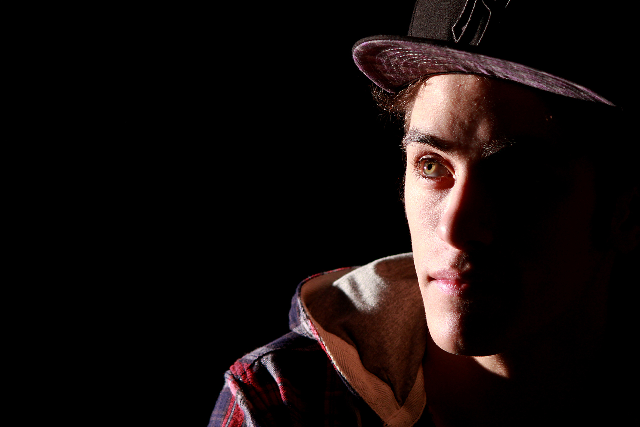 Portrait of light and shadow ...