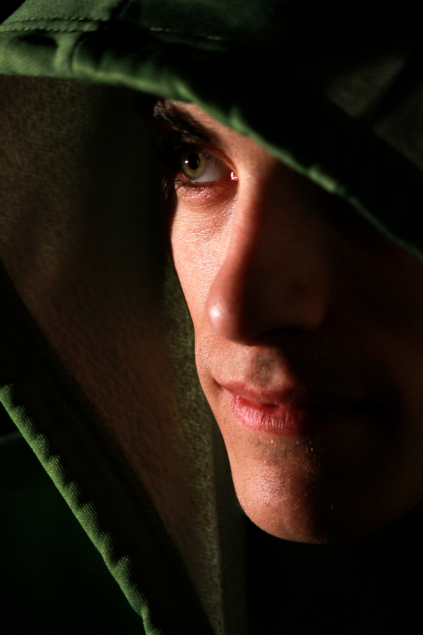 Portrait of light and shadow ...