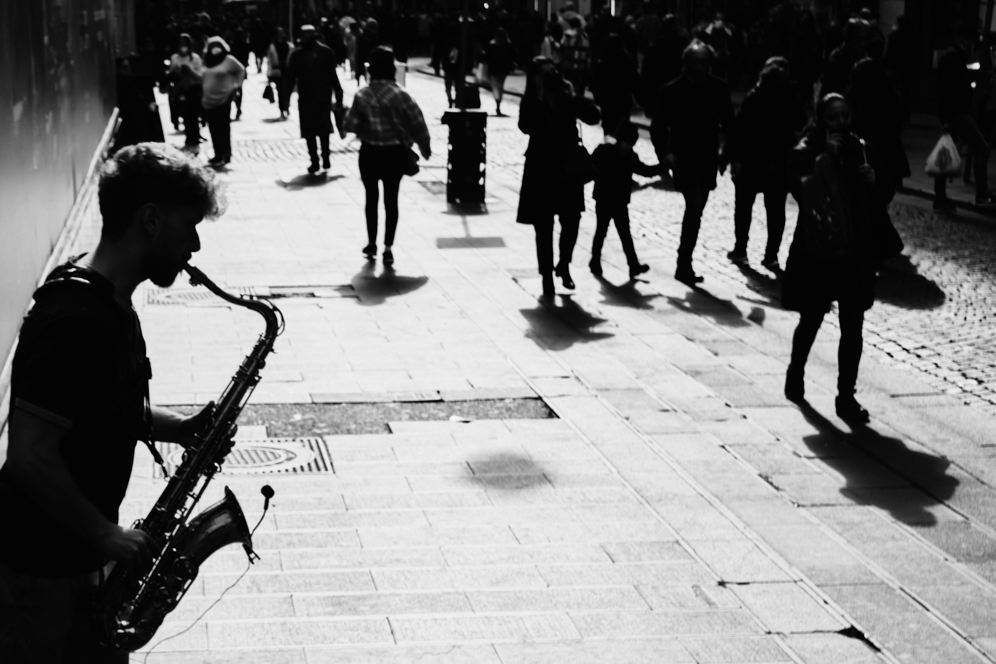 A Sunday morning in Via Toledo