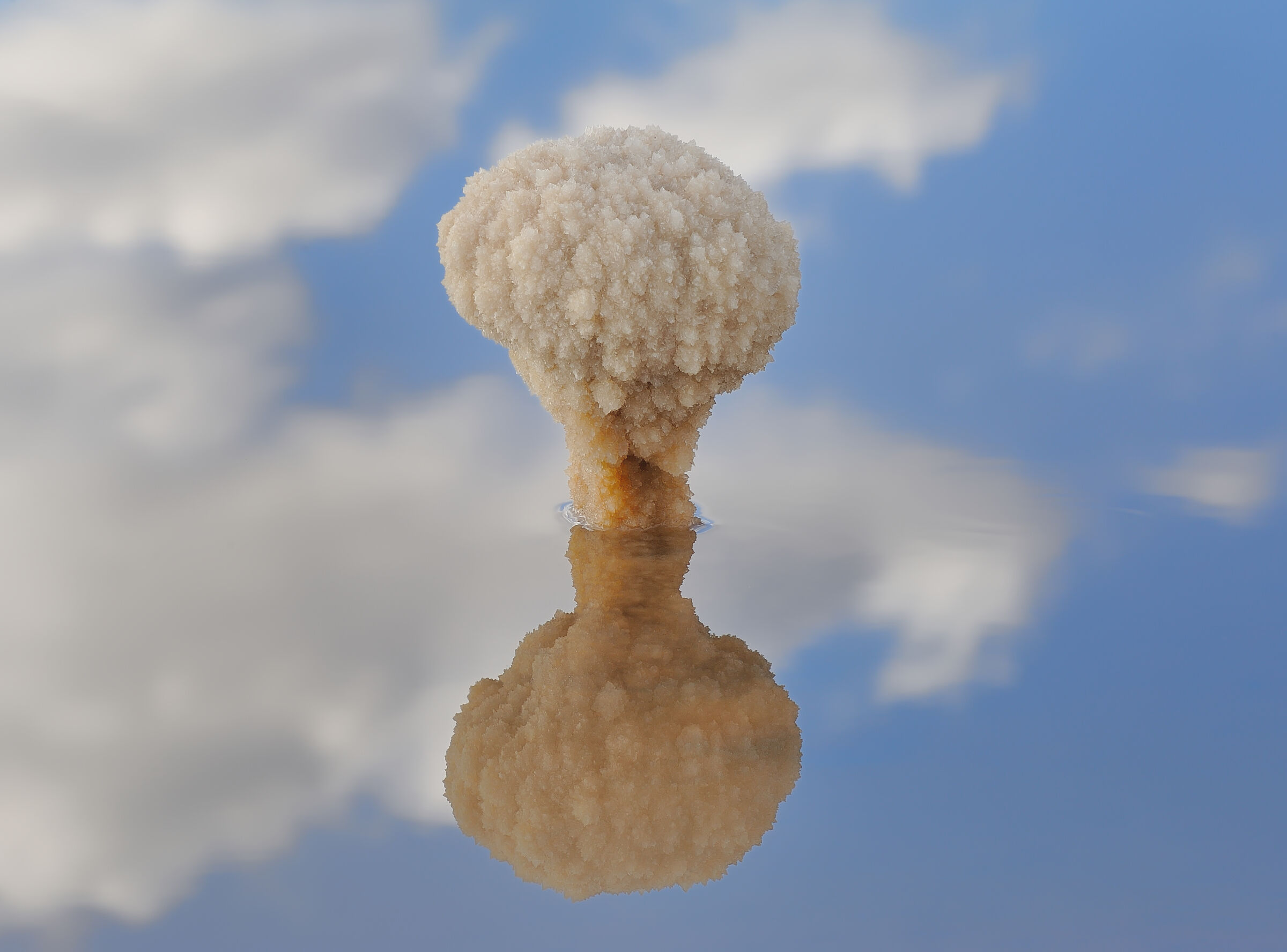 Reflections in the lagoon