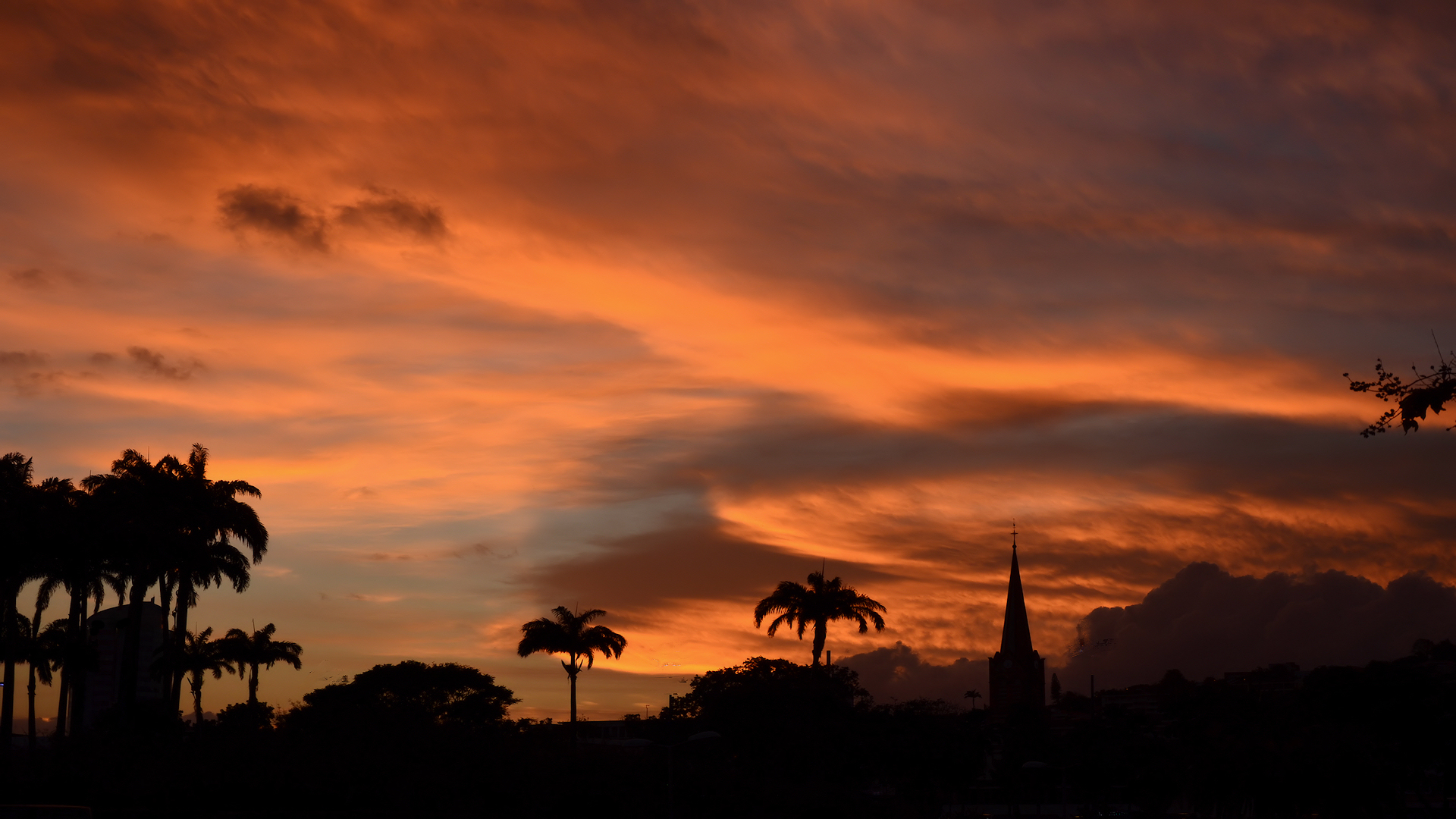 tramonto in martinica