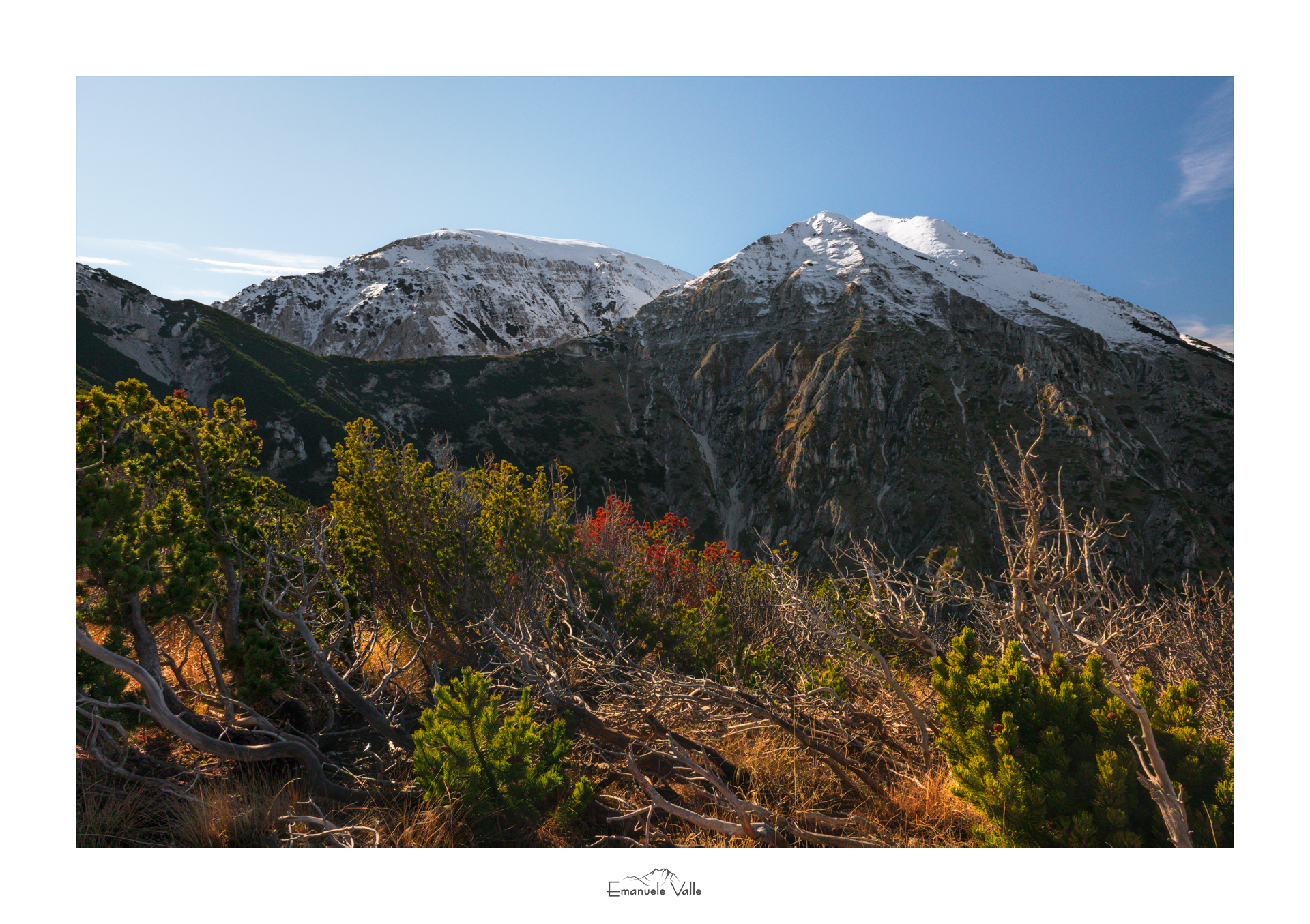 La carrozza, Cima delle Murelle e monte Acquaviva