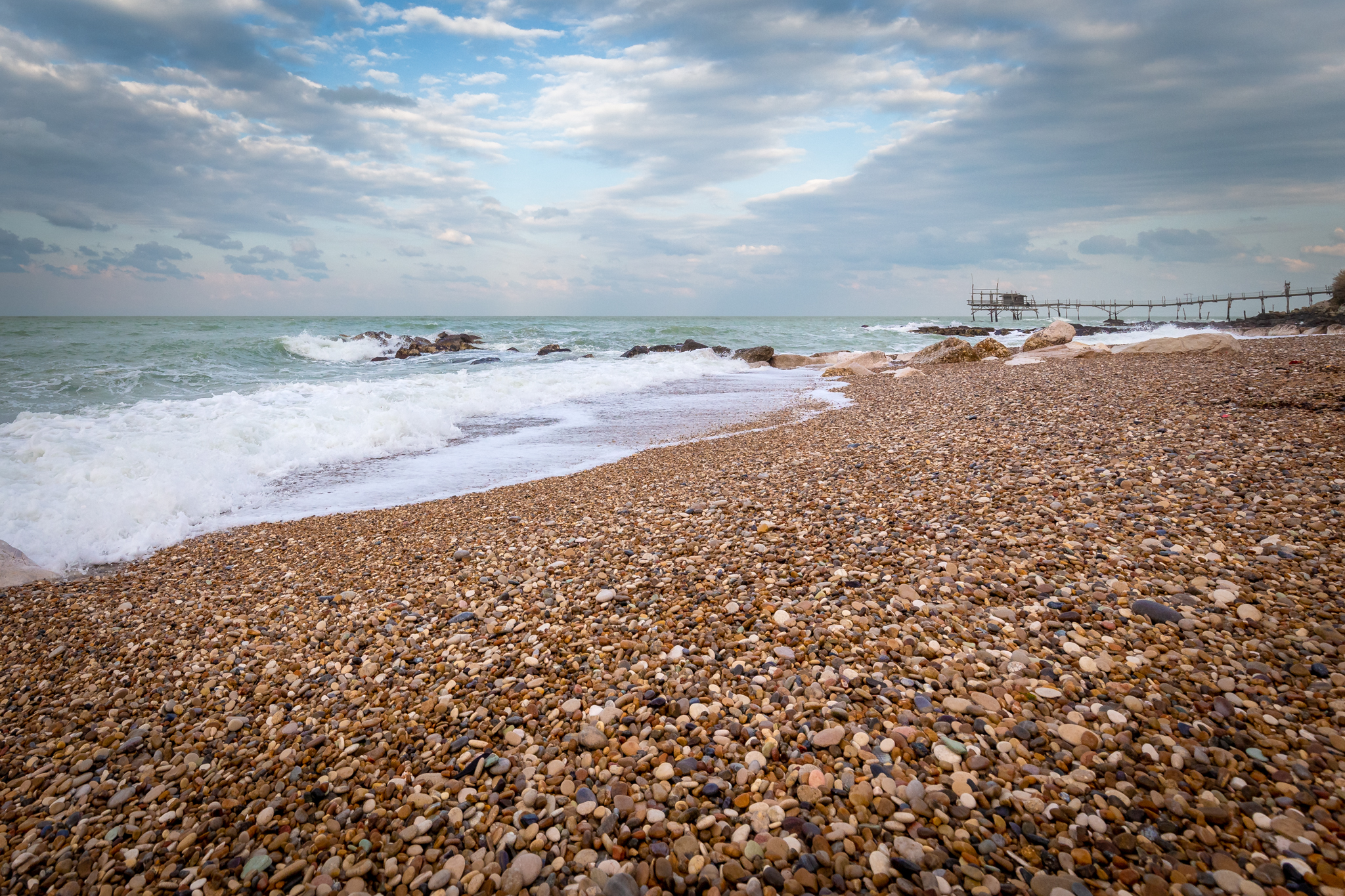 Presso il trabocco Turchino