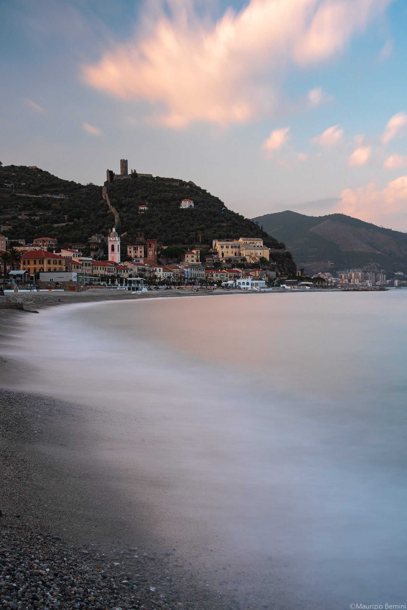 Rentals seen from the beach
