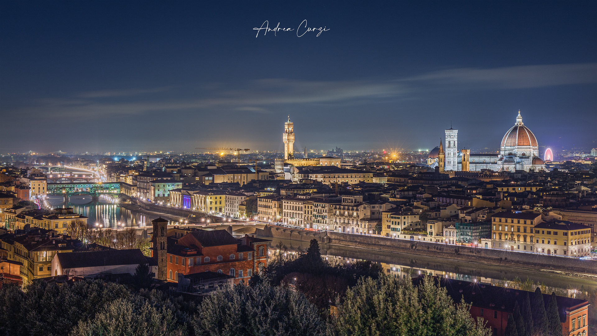 Panorama dal Piazzale Michelangelo - Firenze