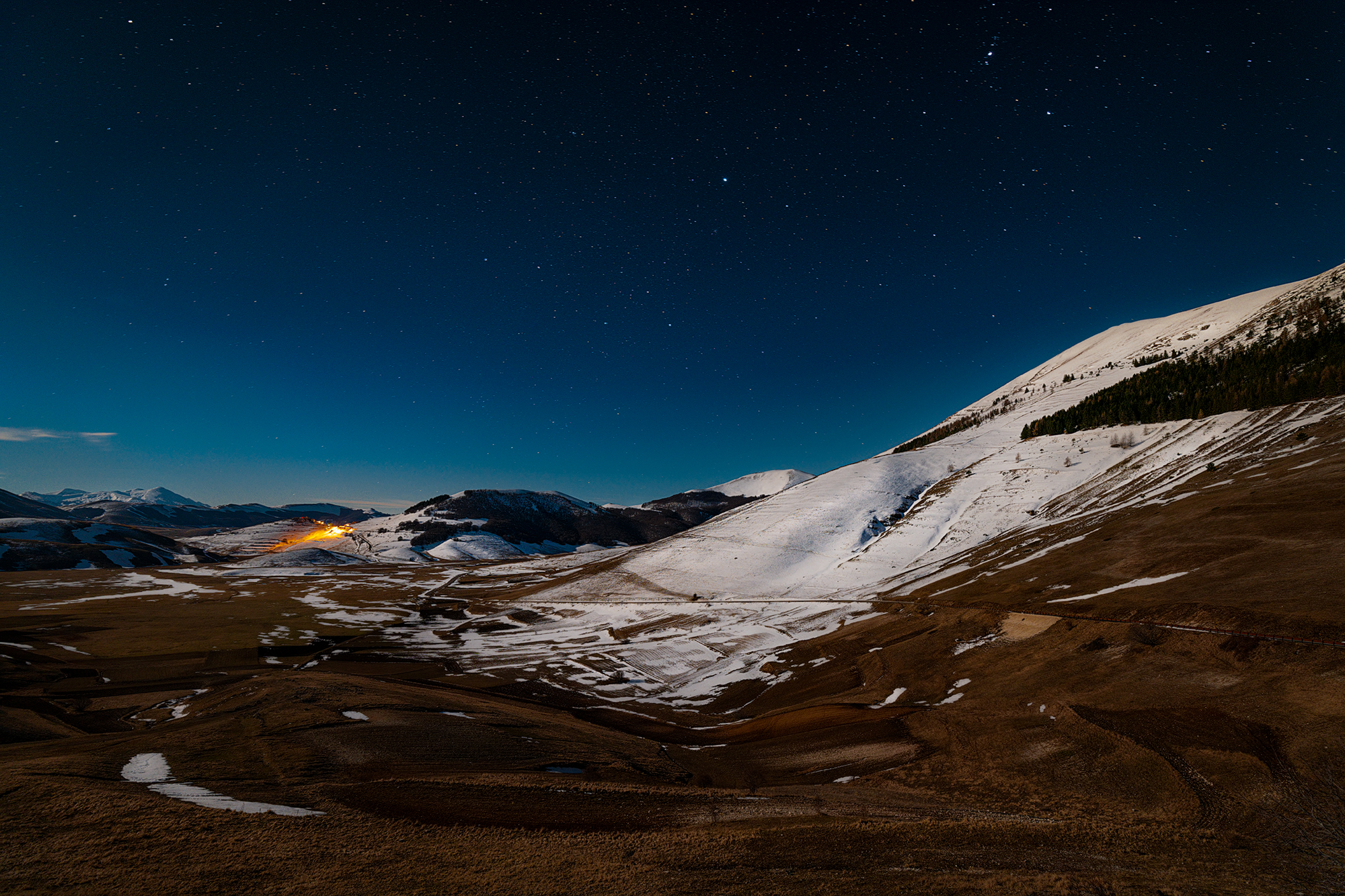 stellata a Castelluccio di Norcia
