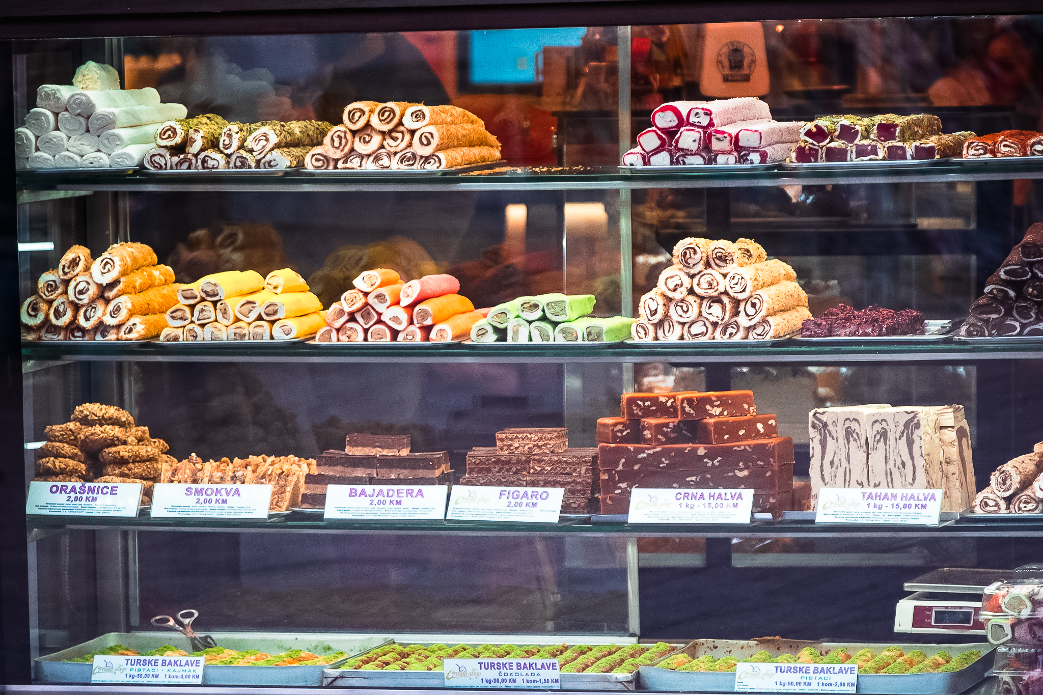Sweets, Baščaršija, Sarajevo