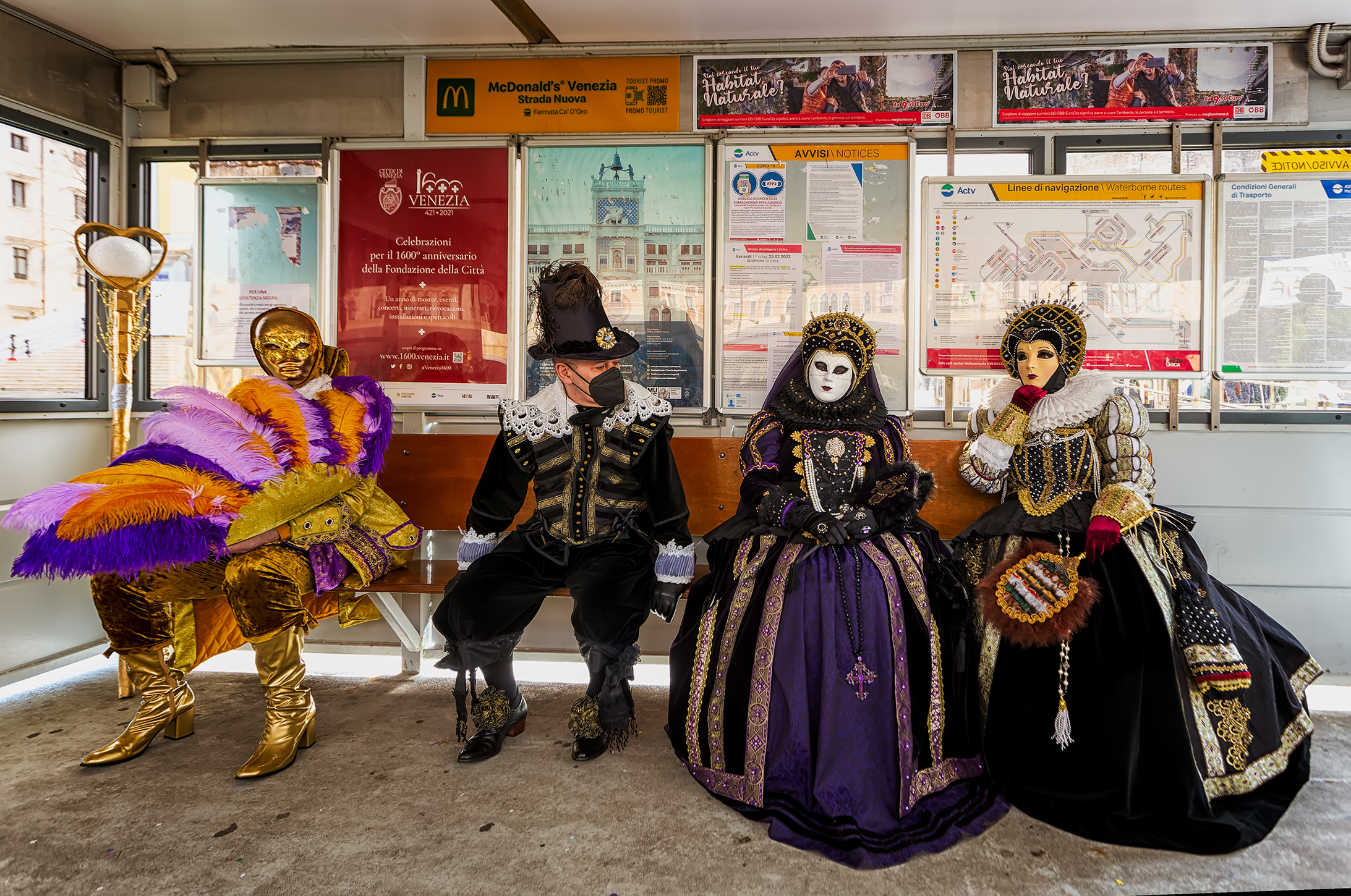 Aspettando il vaporetto