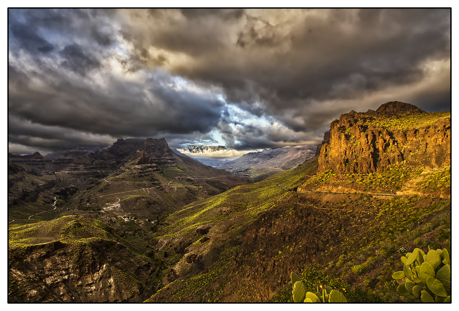 Paesaggio a Gran Canaria