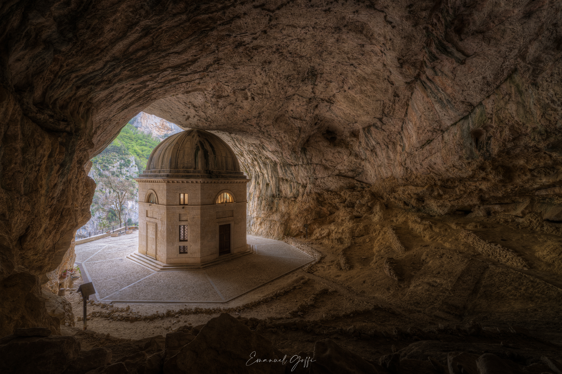 Temple of Valadier - Genga - Marche