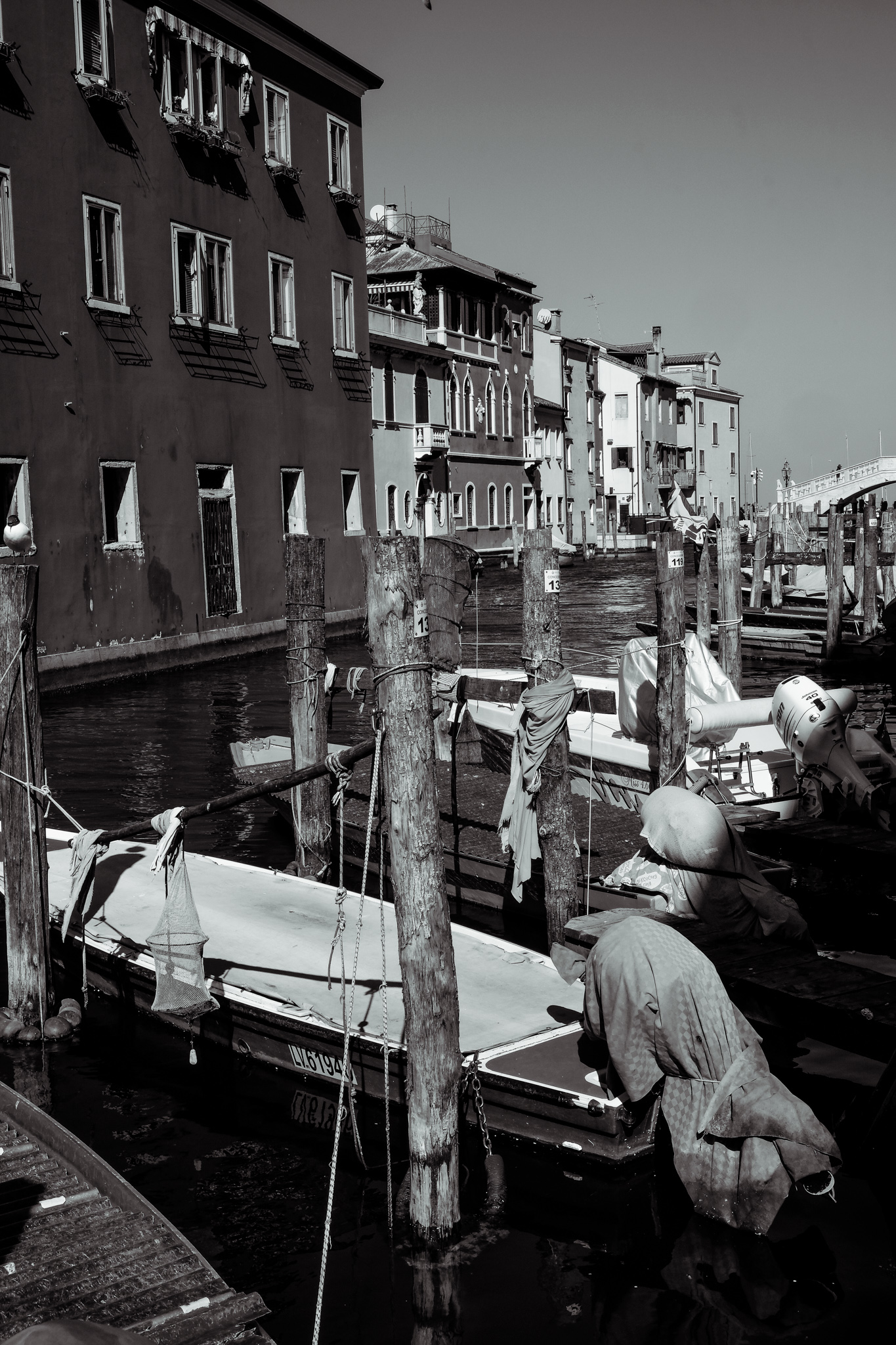 Between canals of Chioggia