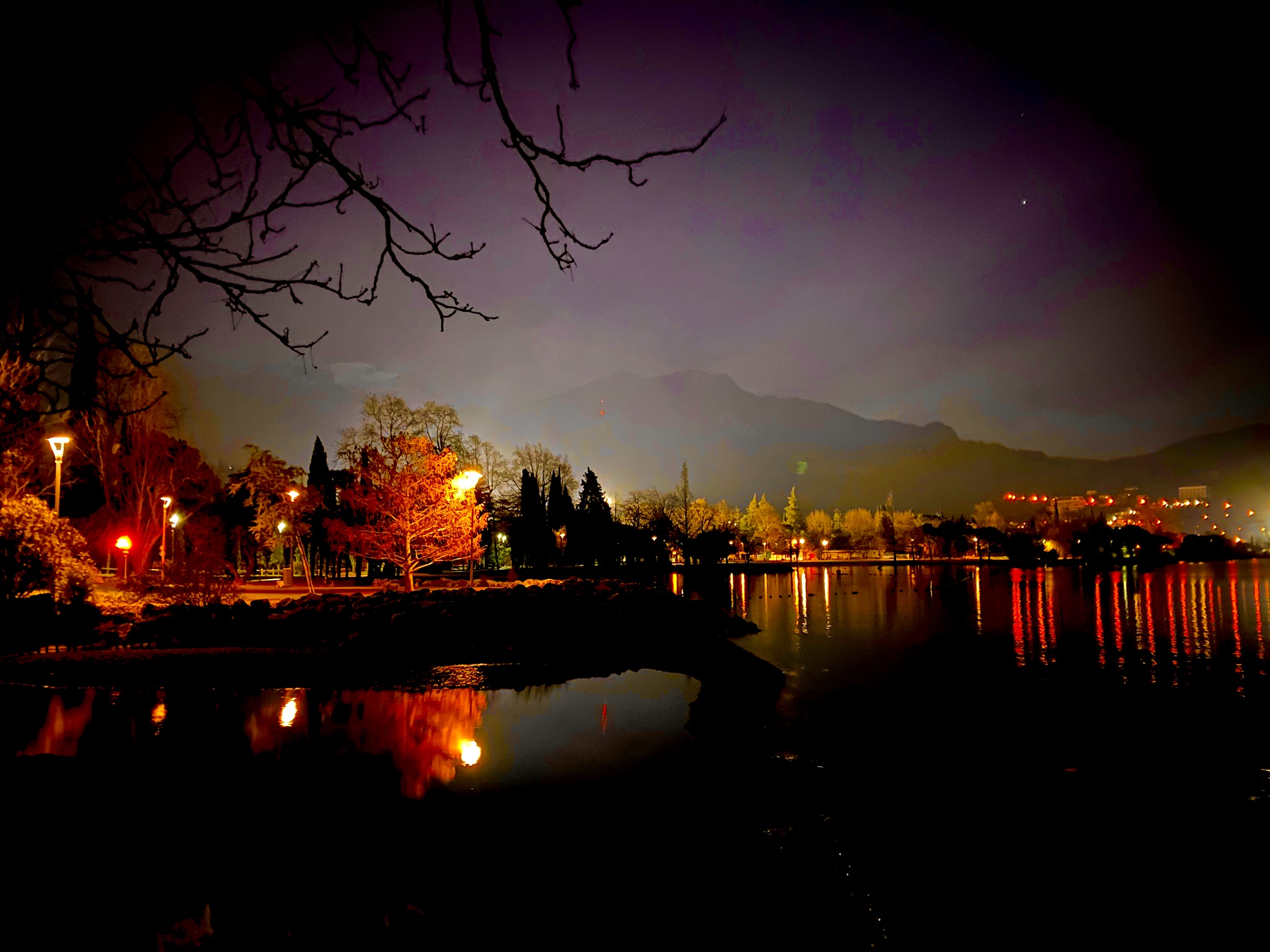 It's evening