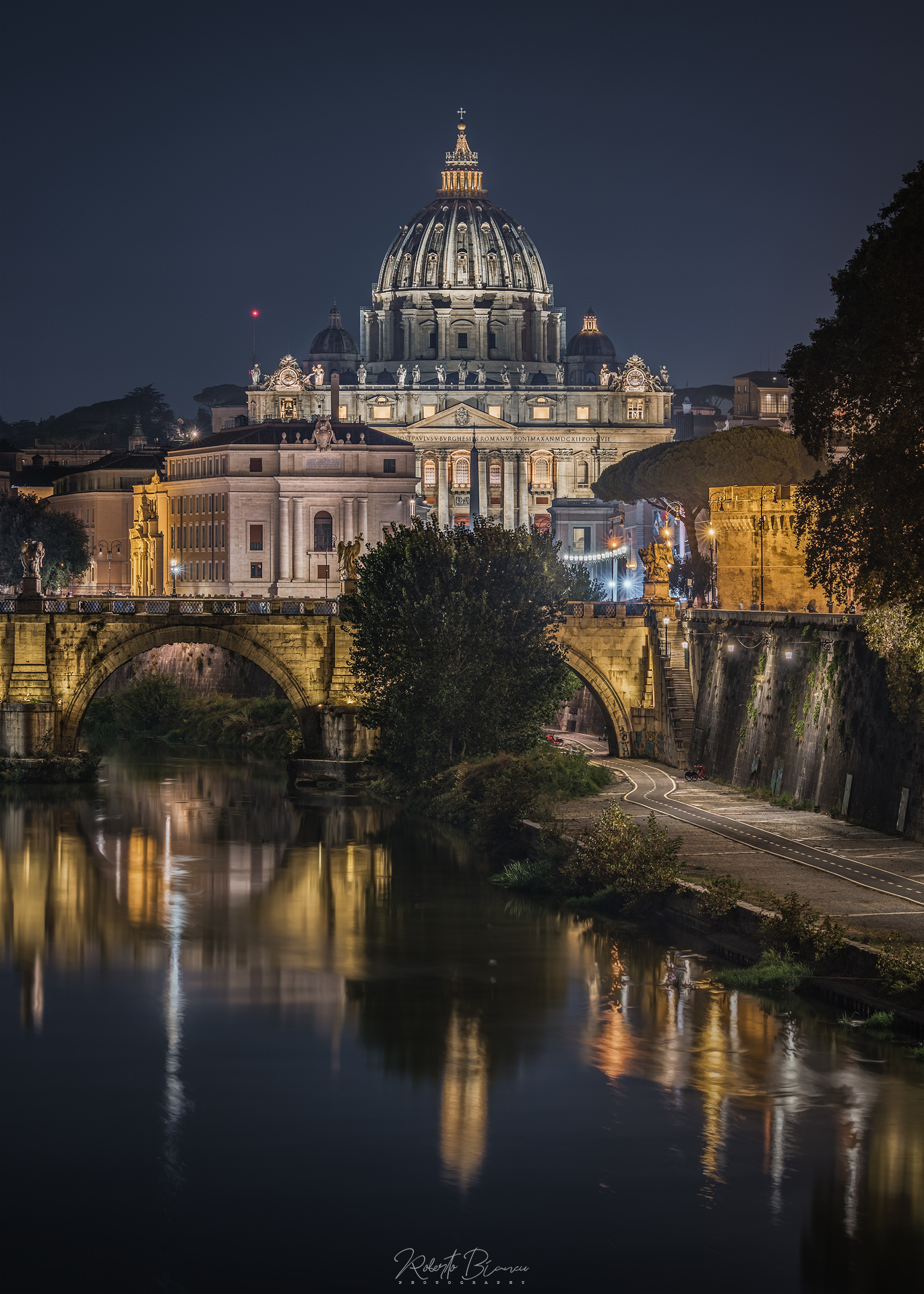 "Er Cupolone" da Ponte Umberto I