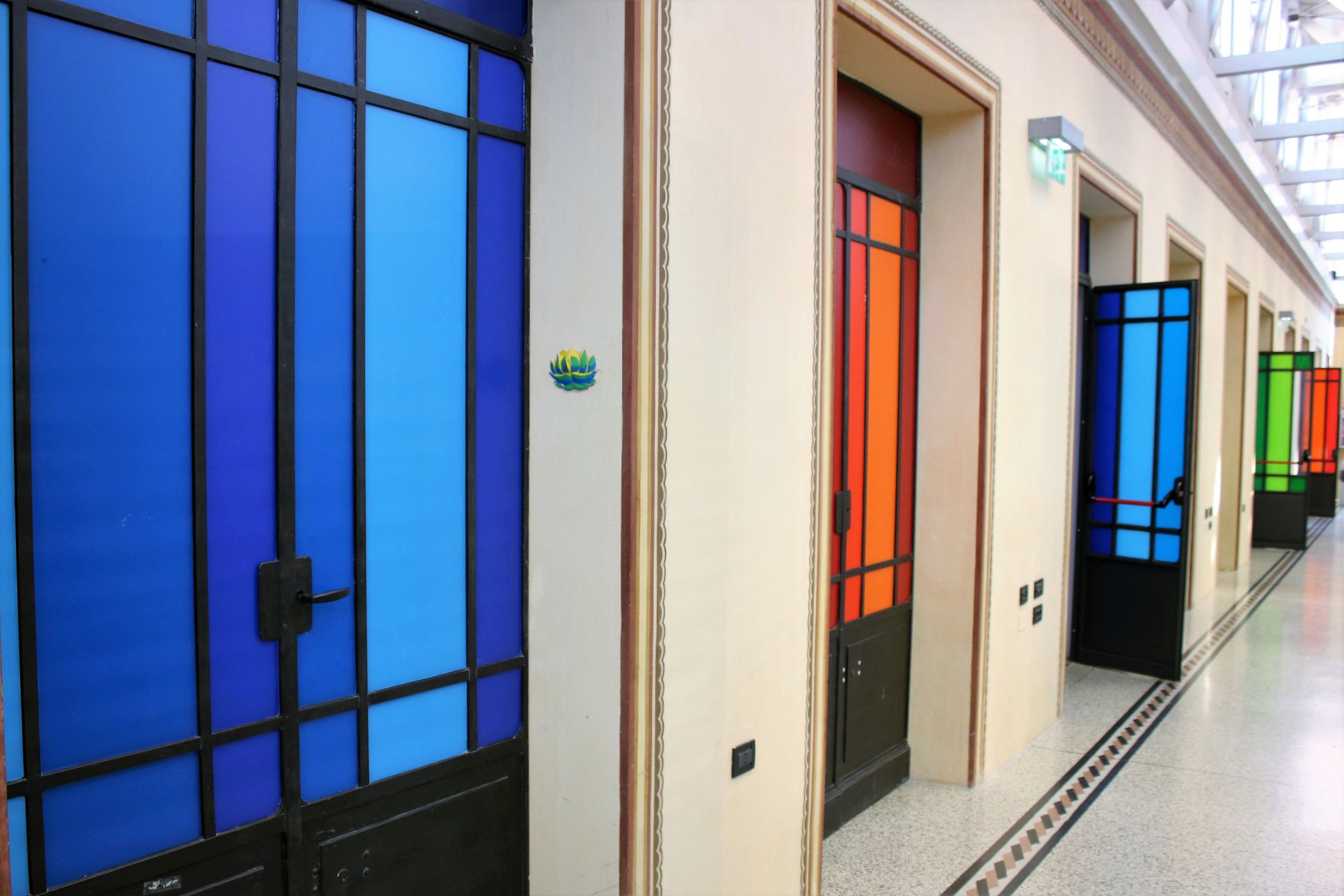 Colorful doors