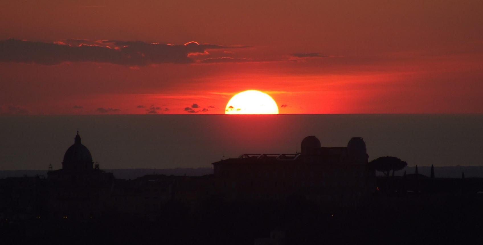 Castel Gandolfo al tramonto