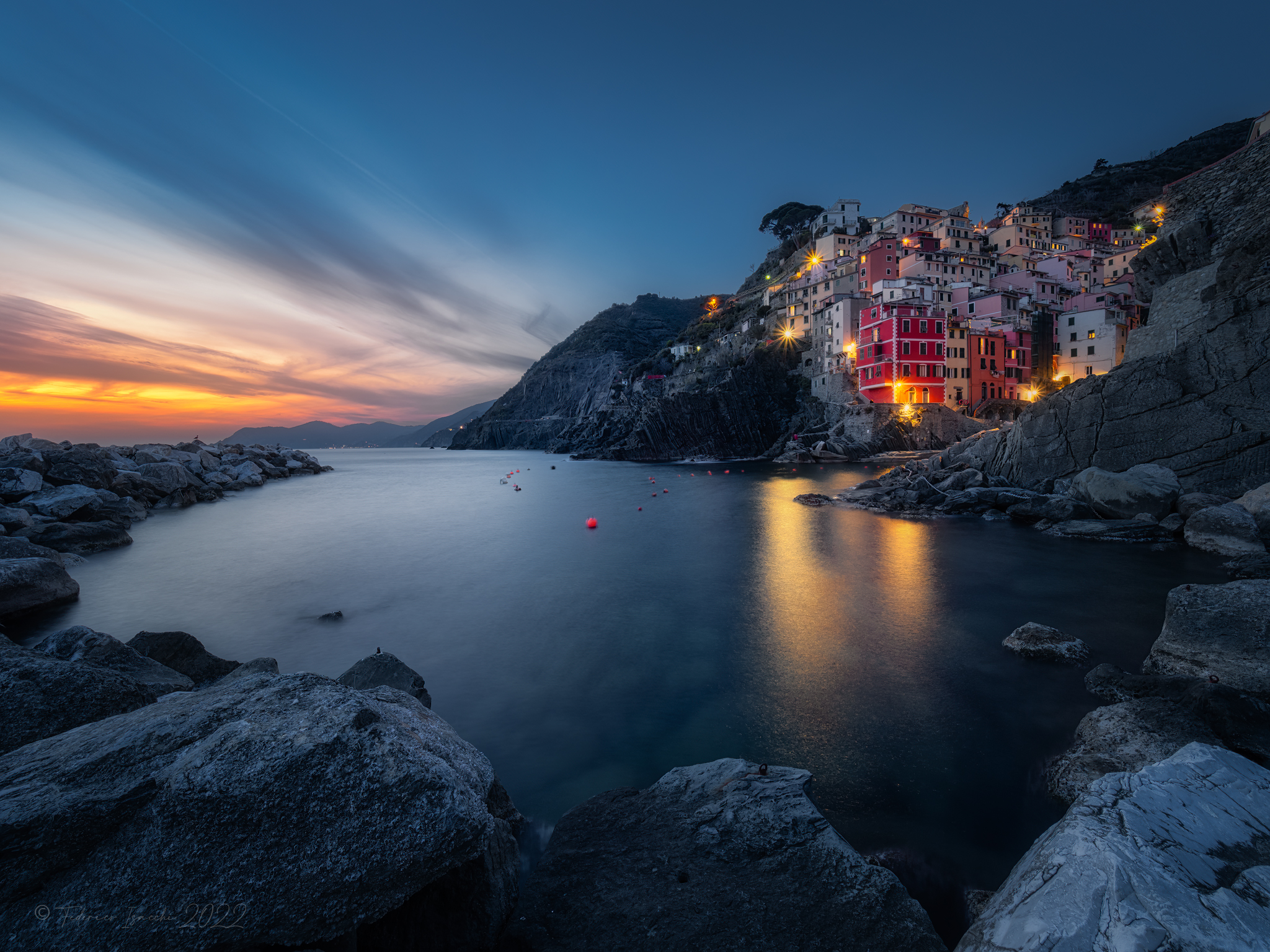 Ora blu a Riomaggiore