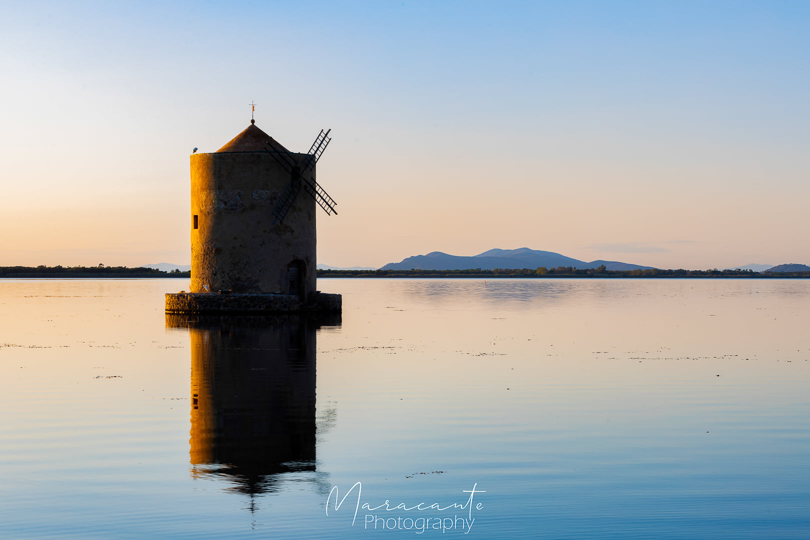 Lagoon at sunset 3
