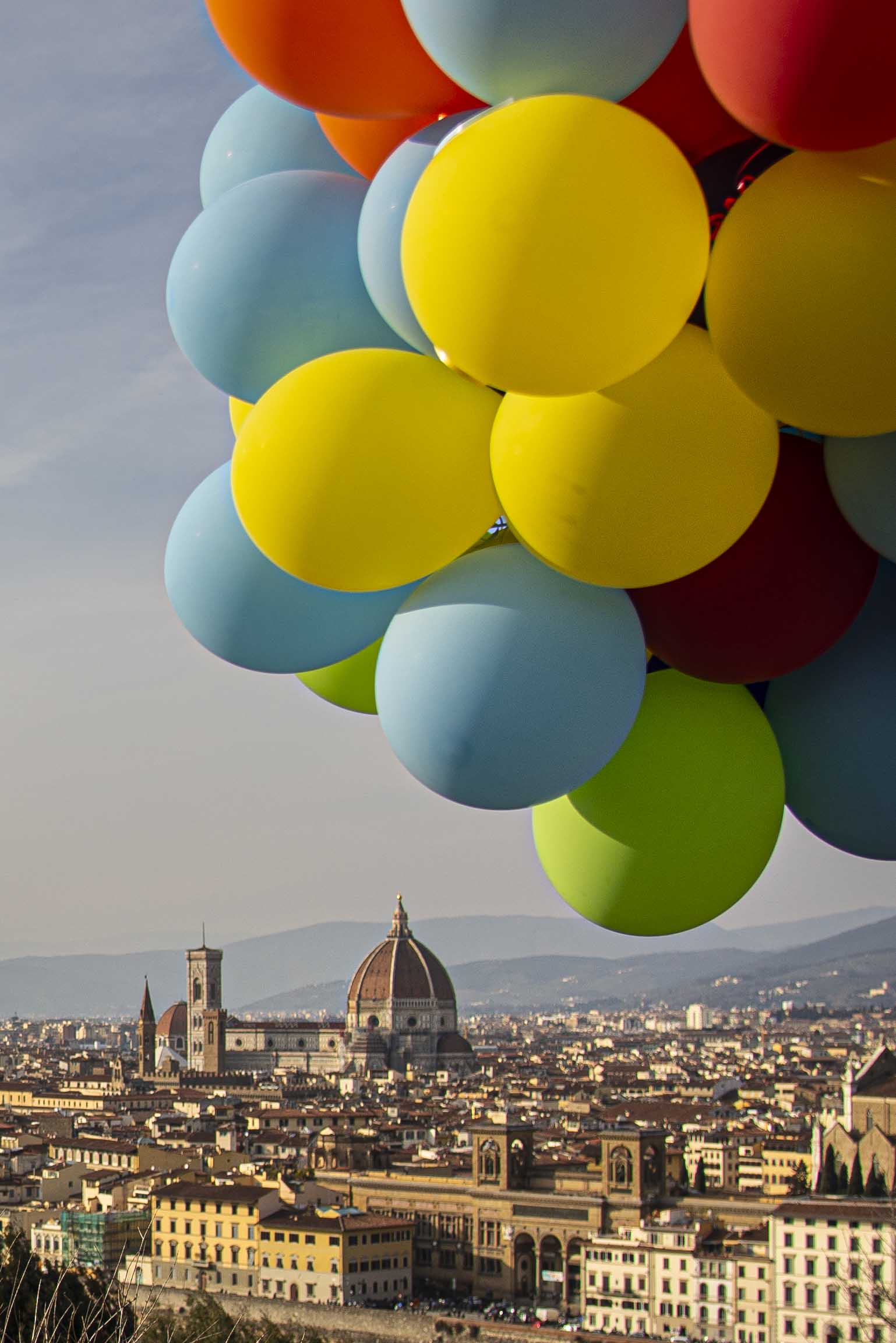 Balloons in Florence