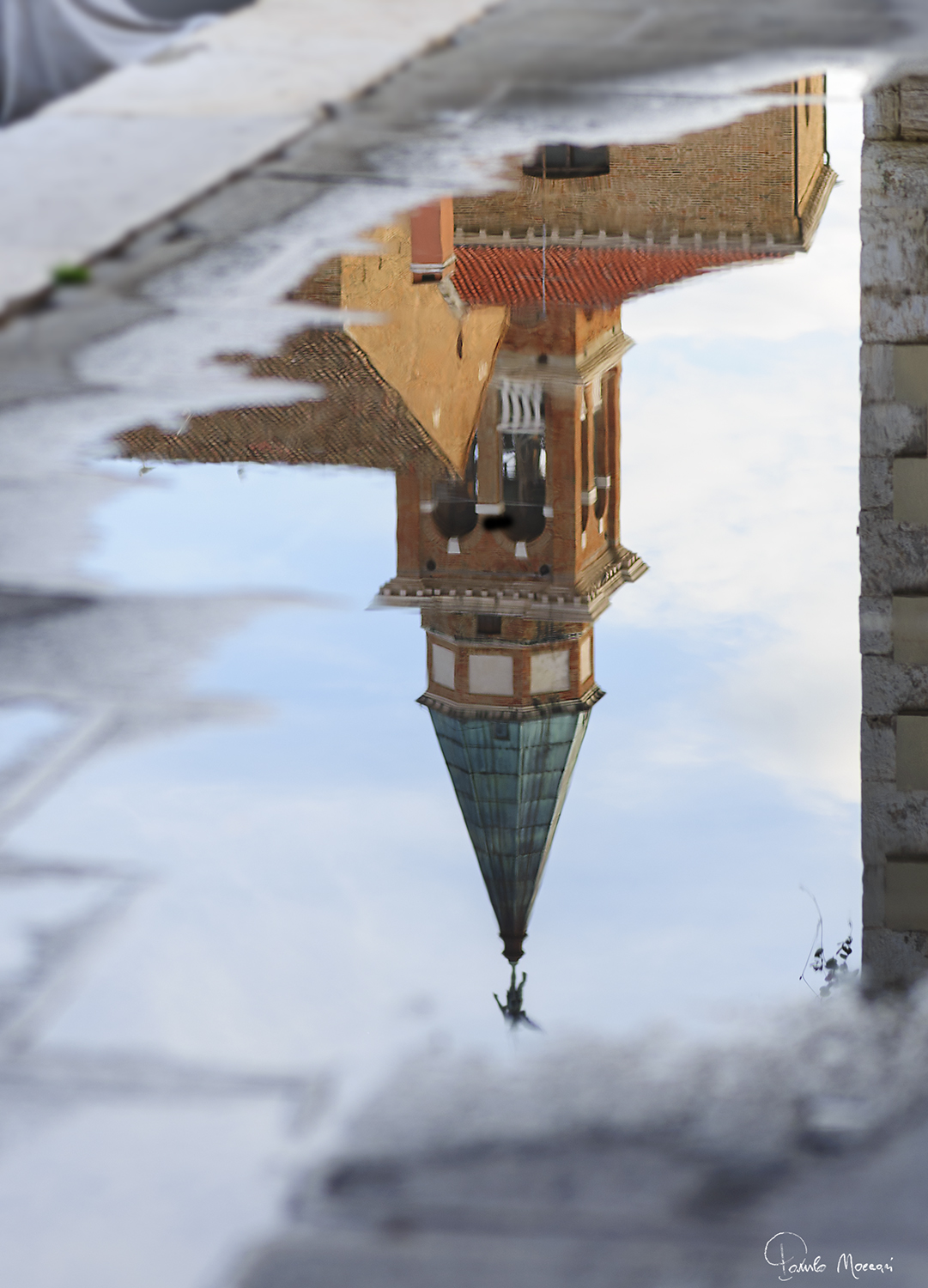Chioggia, un riflesso sul "Vena"