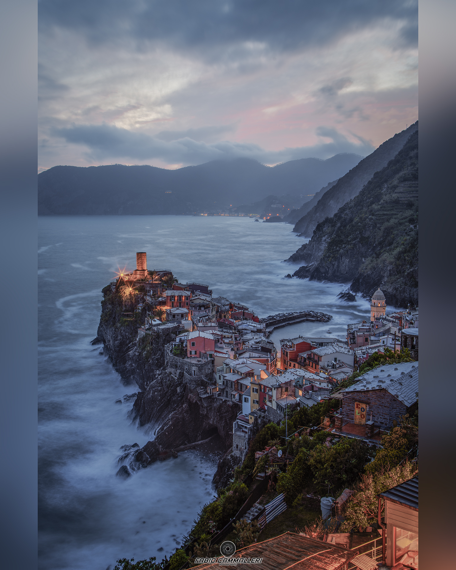 Mareggiata a Vernazza
