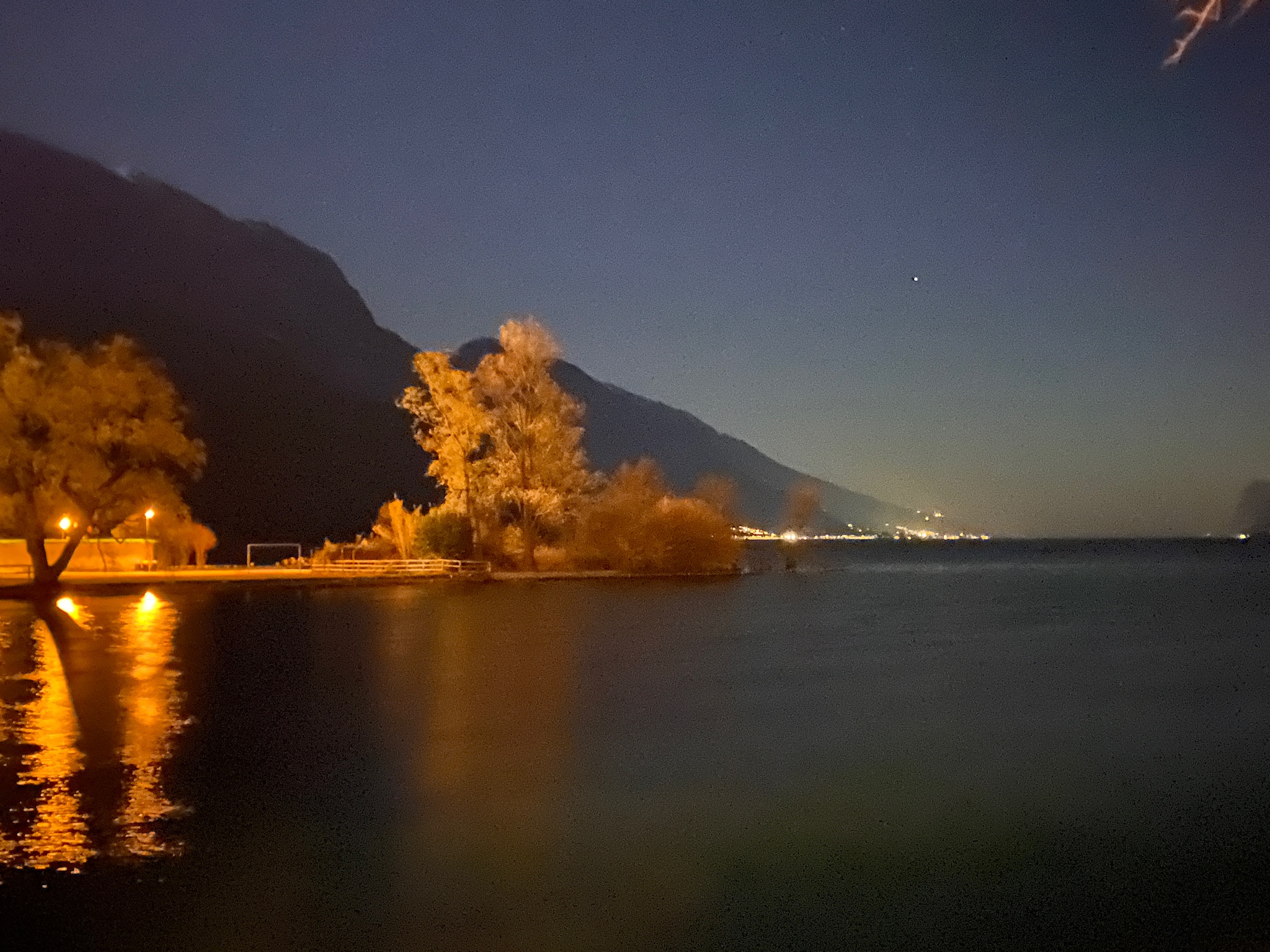 Reflection on Lake Garda